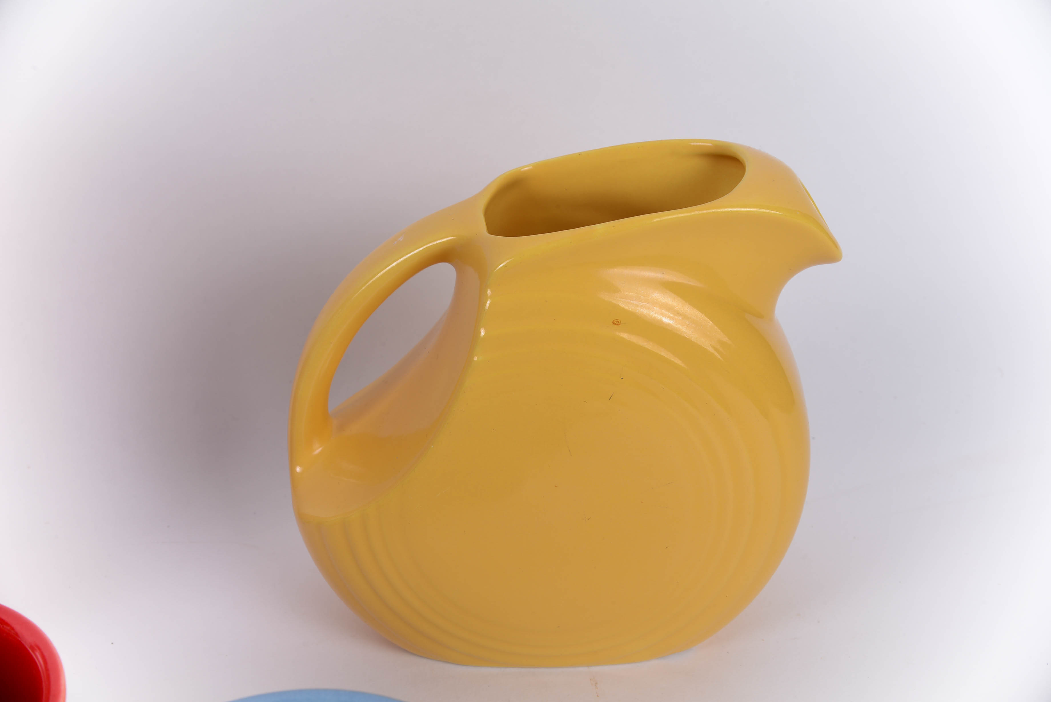 Collection of Colored Fiesta Ware Serving Pieces