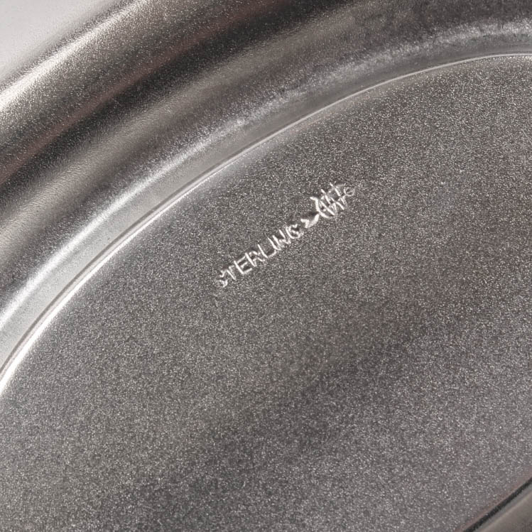 Pair of Webster Company Sterling Silver Sauce Boats and Trays