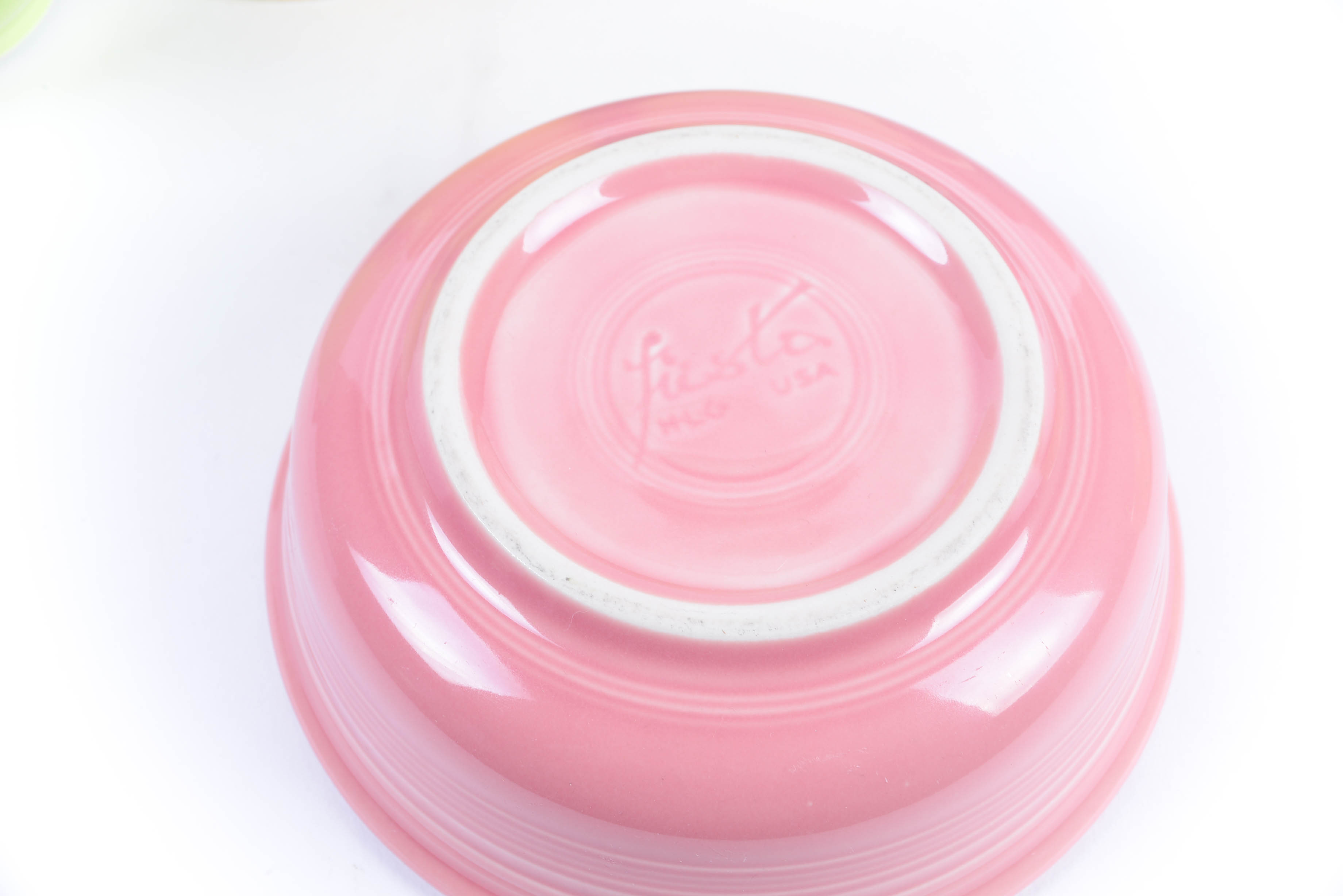 Collection of Colored Fiesta Ware Serving Pieces