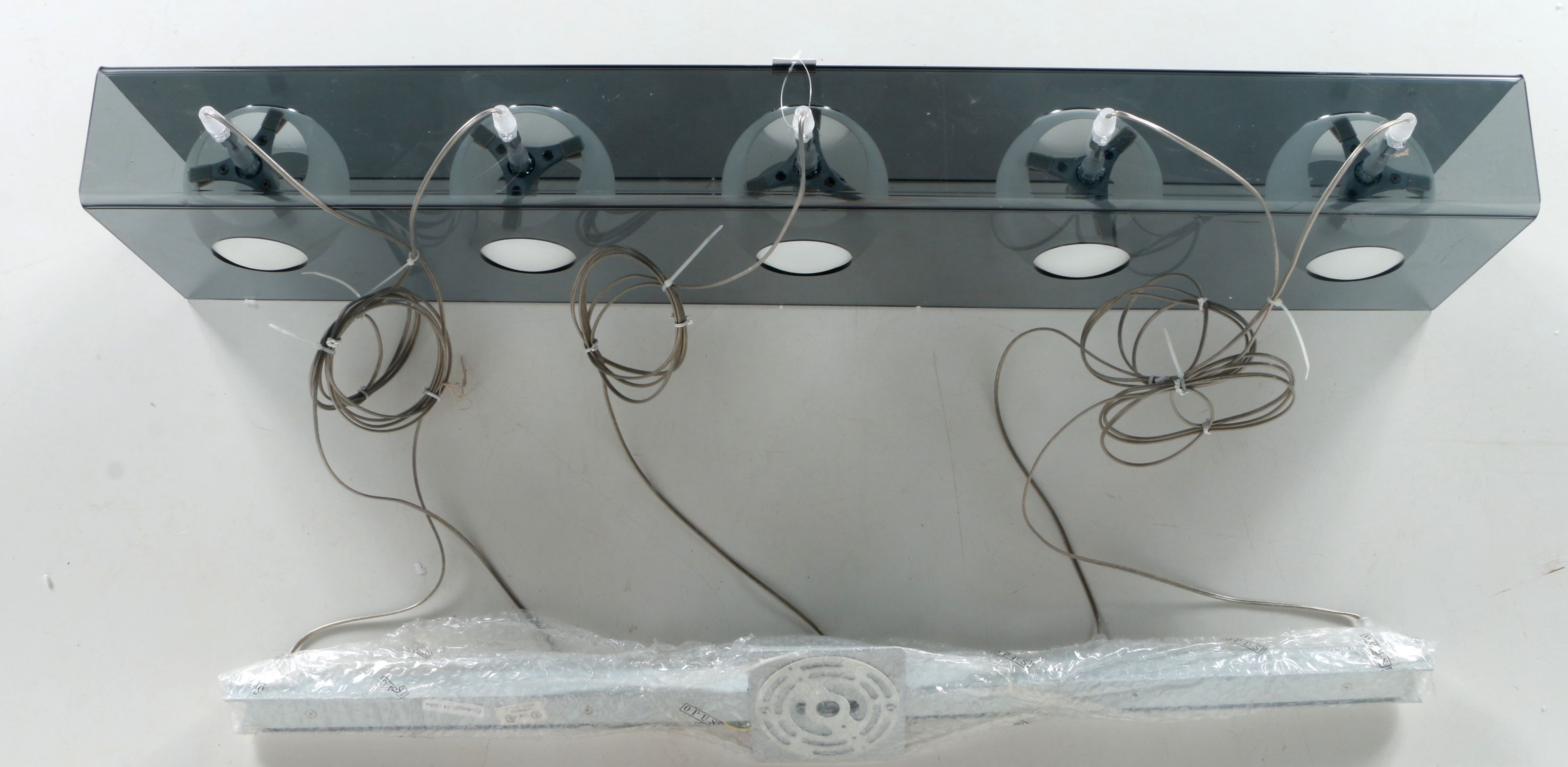 Maurizio Ferrari "Opus" Sedra Hanging Lamp by Luces