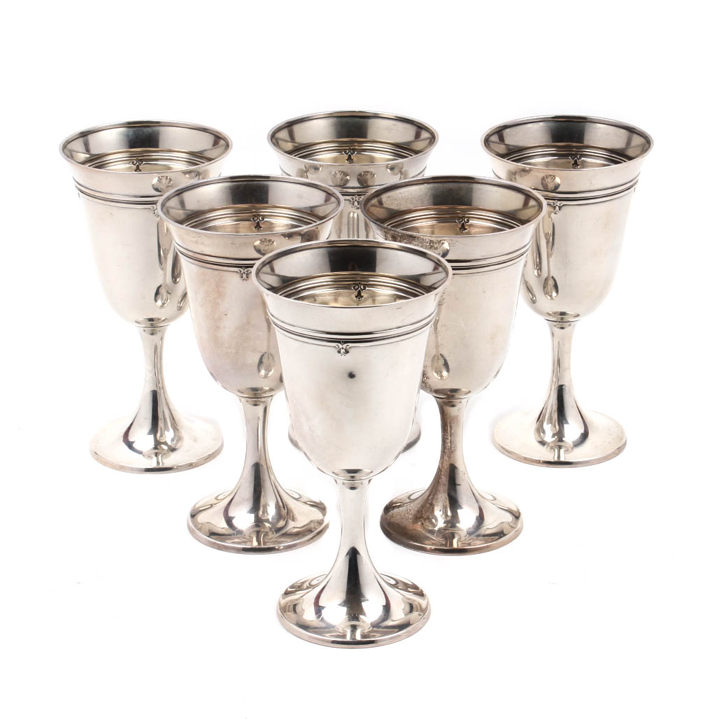 Gorham Sterling Silver "King Albert" Chalices