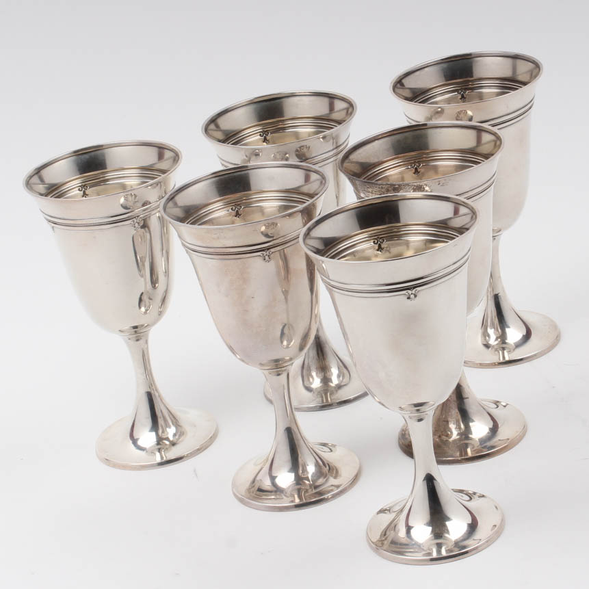 Gorham Sterling Silver "King Albert" Chalices