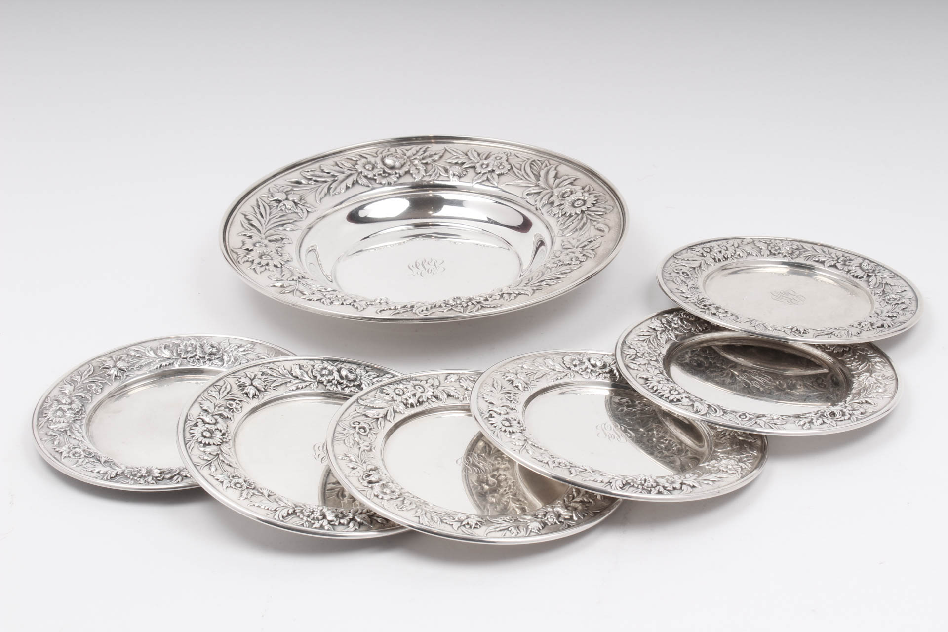 S. Kirk & Sons Sterling Silver Plates