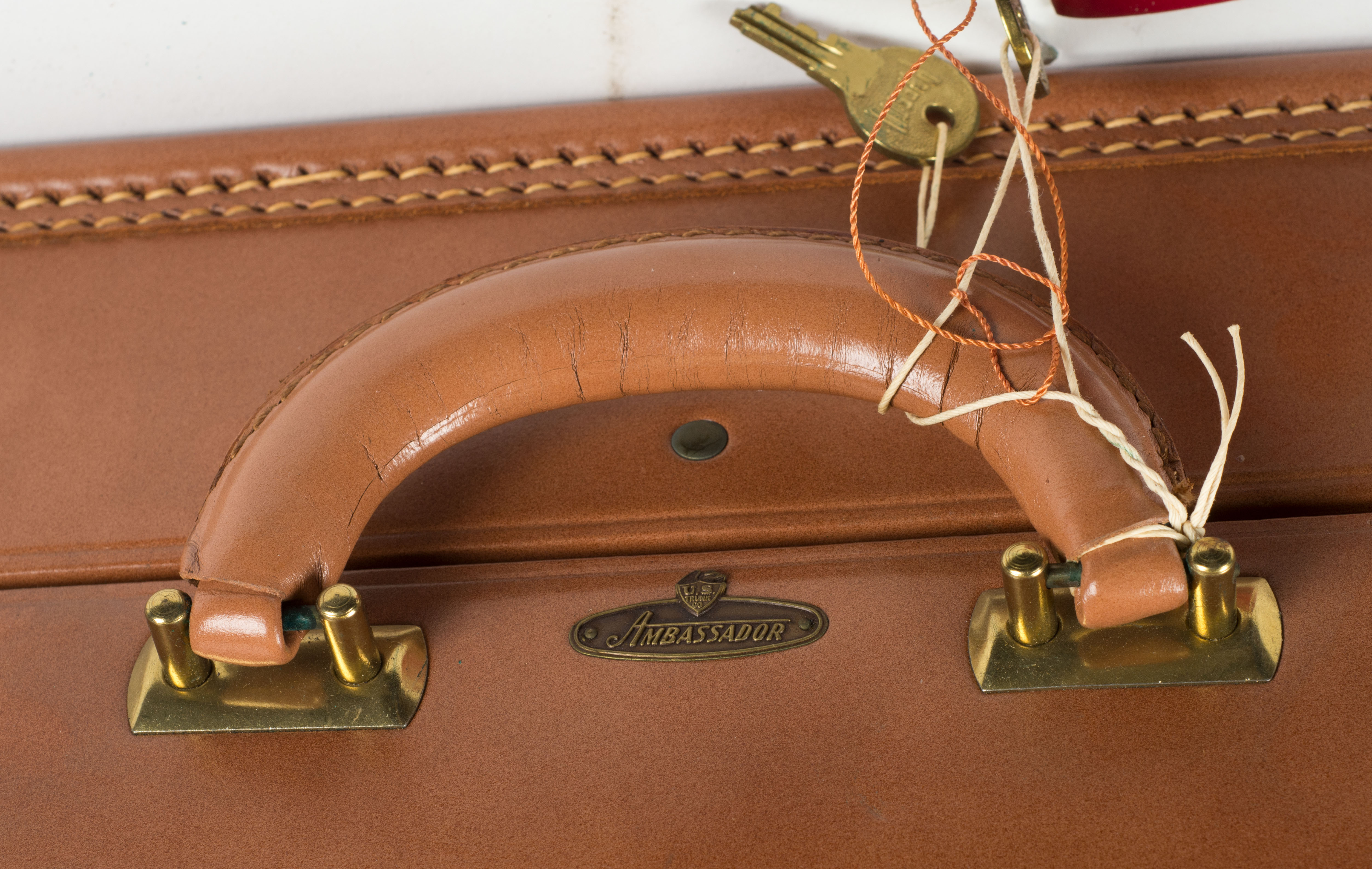 1950s Ambassador US Trunk Co Garment Trunk