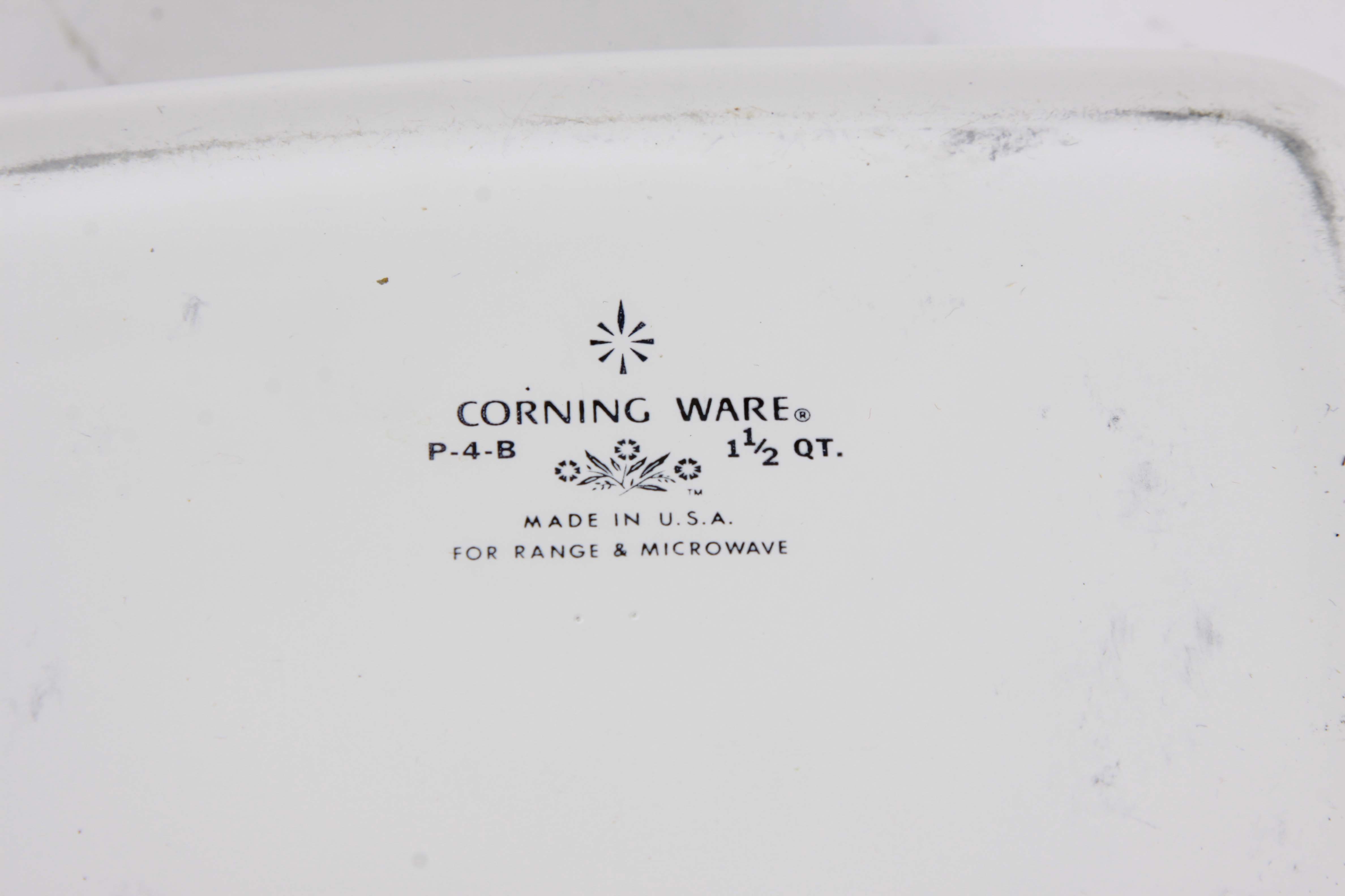 Vintage Glass Bakeware Featuring Pyrex and Fire King