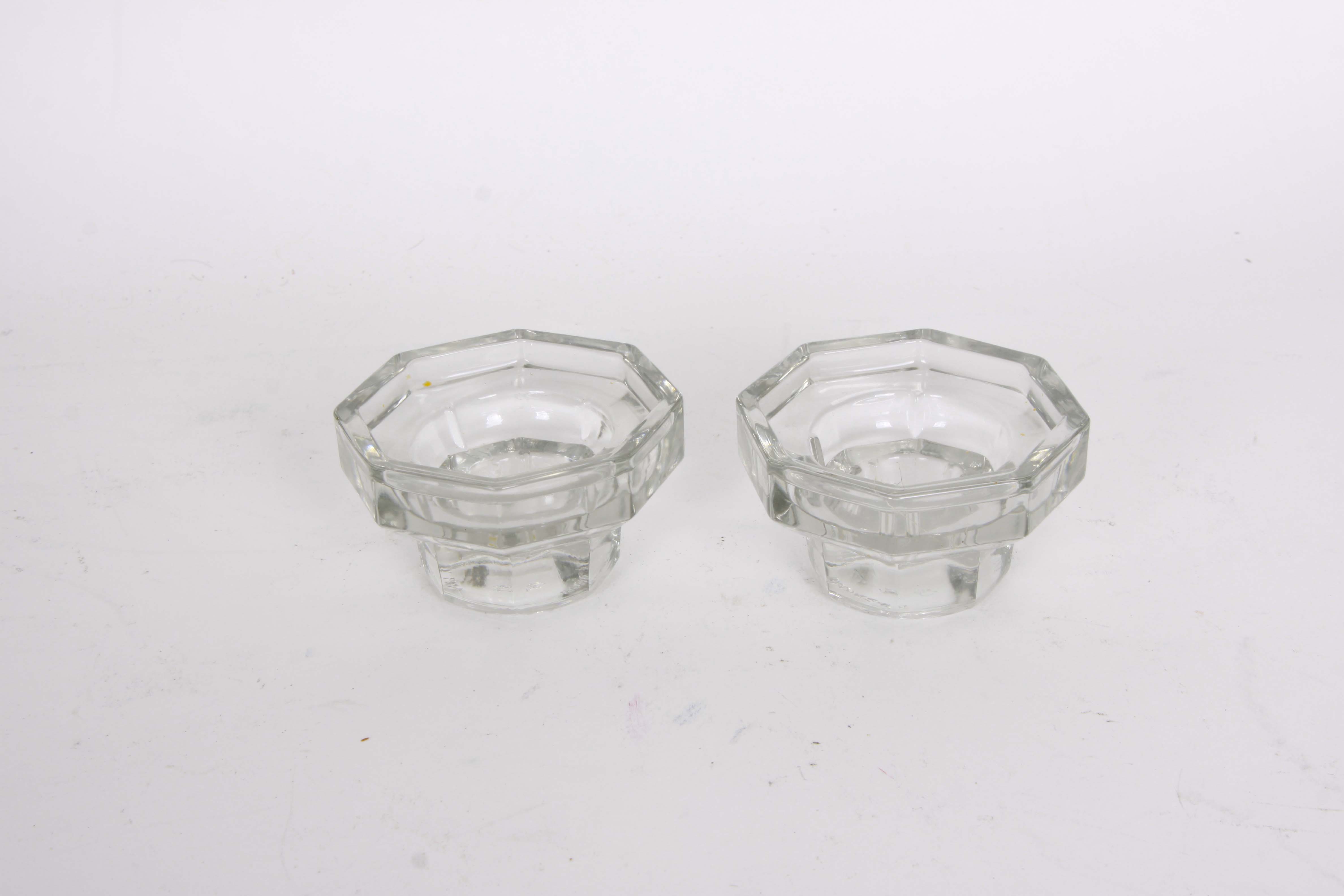 Glass Collection Including Candleholders and More