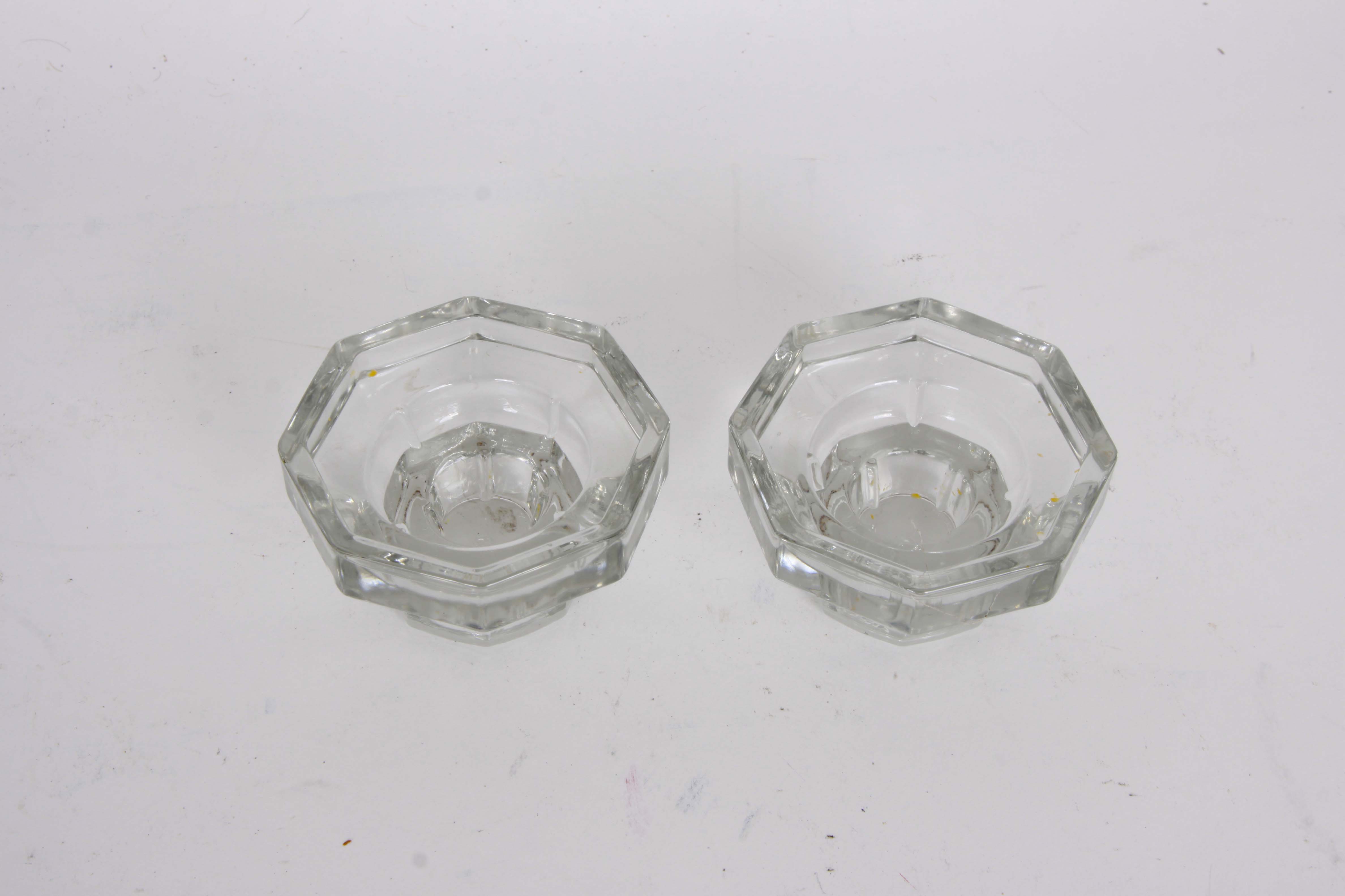 Glass Collection Including Candleholders and More