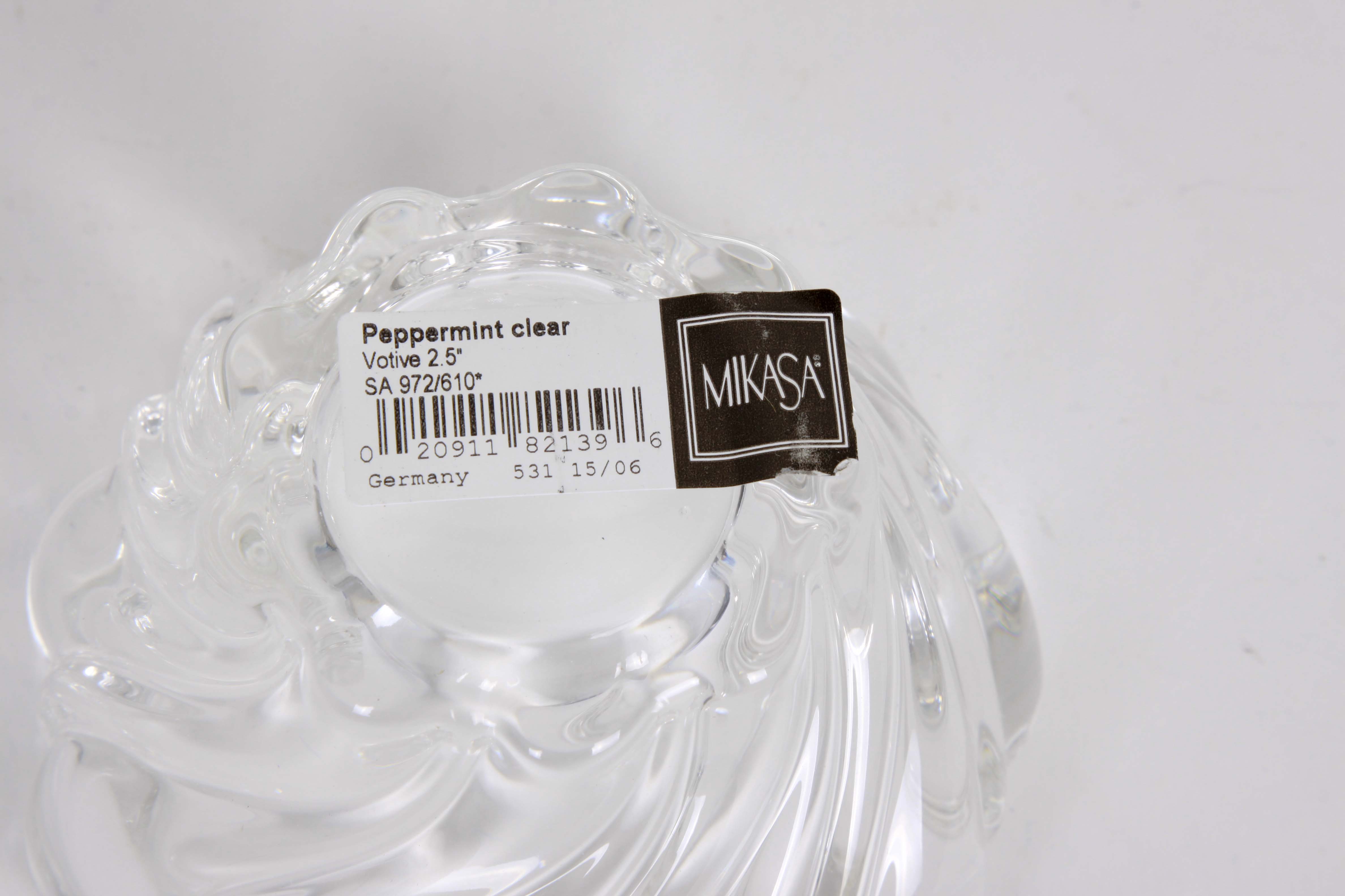 Glass Collection Including Candleholders and More