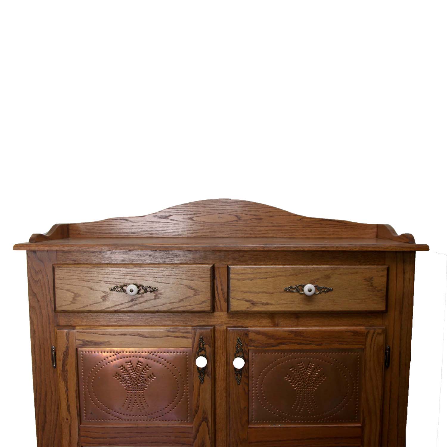 Country Oak Pie Cabinet