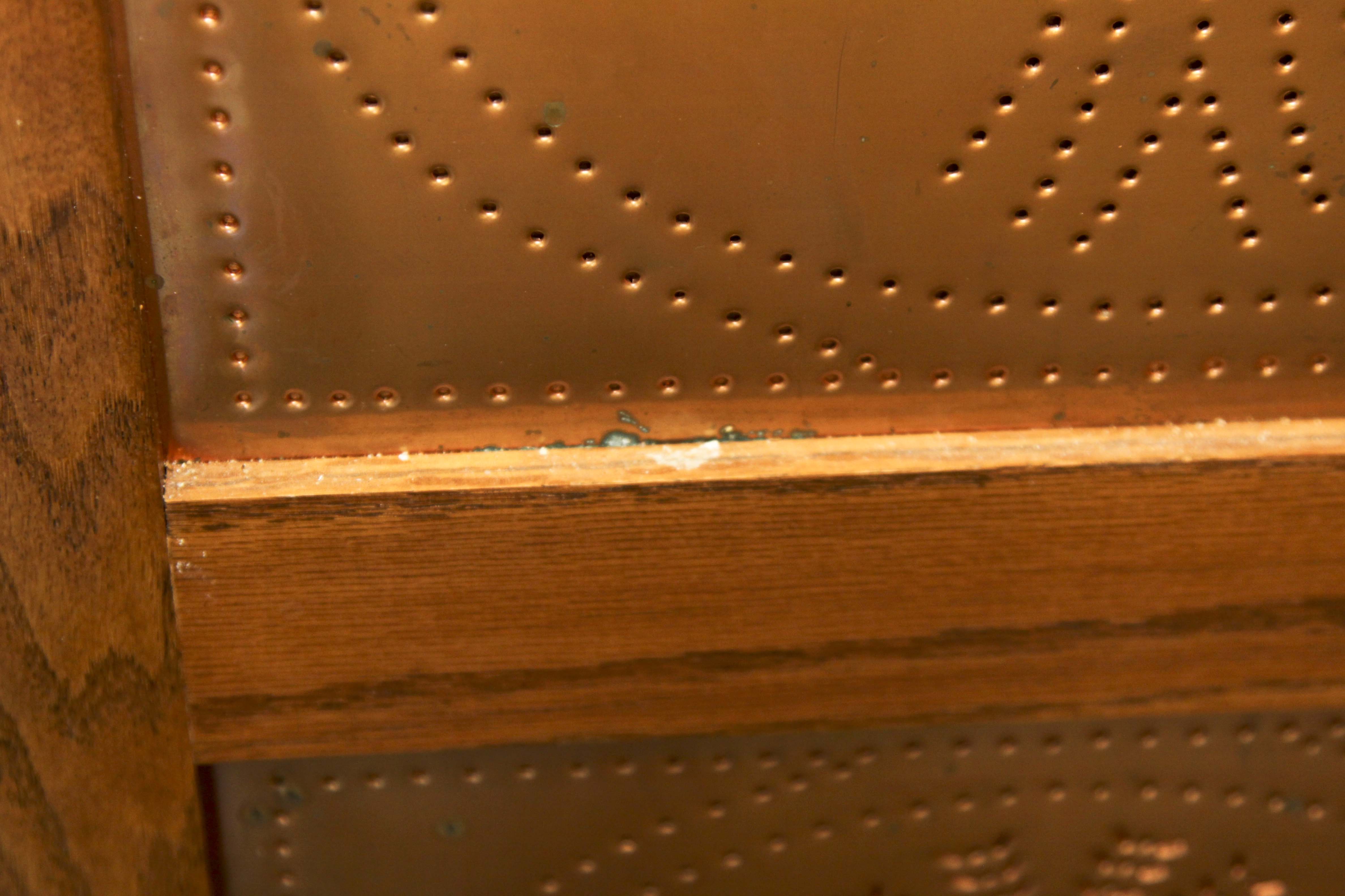 Country Oak Pie Cabinet