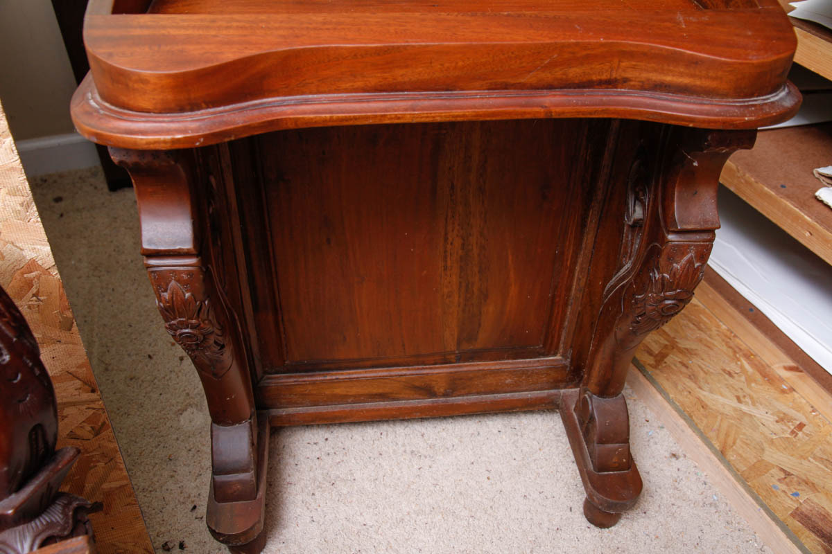 Vintage Teak Davenport Desk