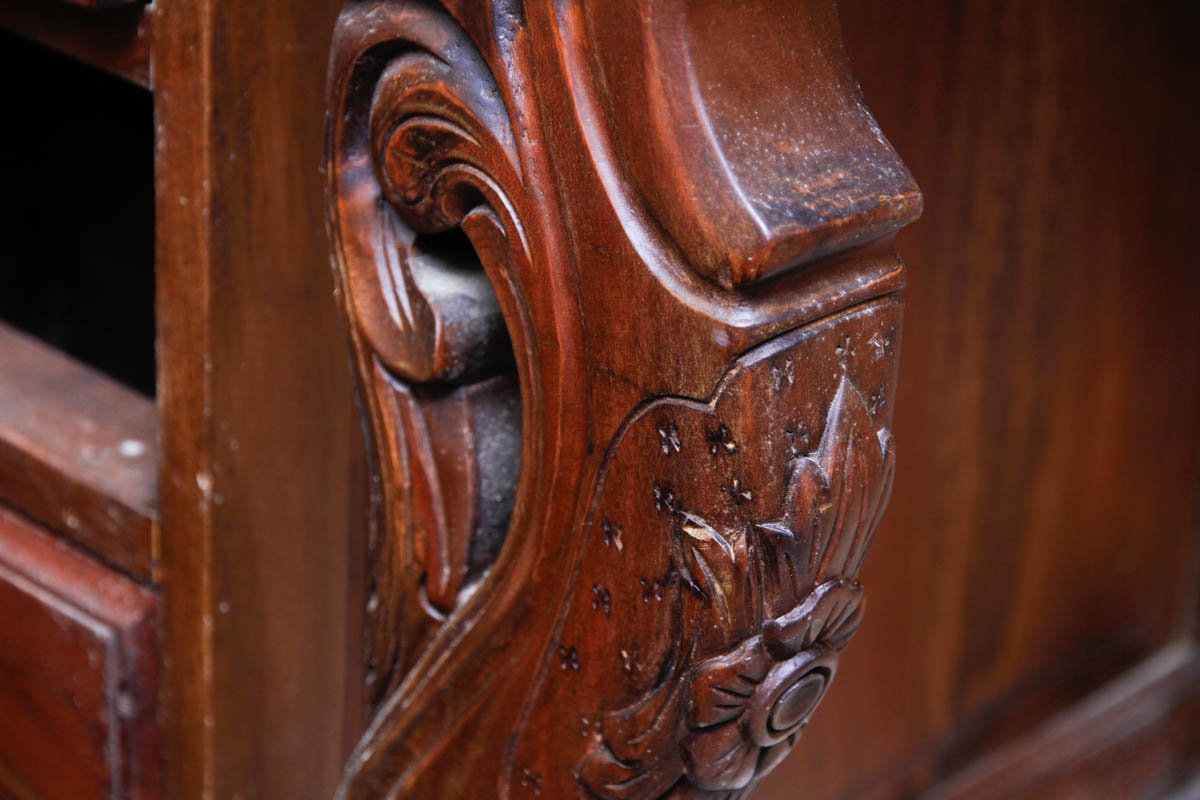 Vintage Teak Davenport Desk