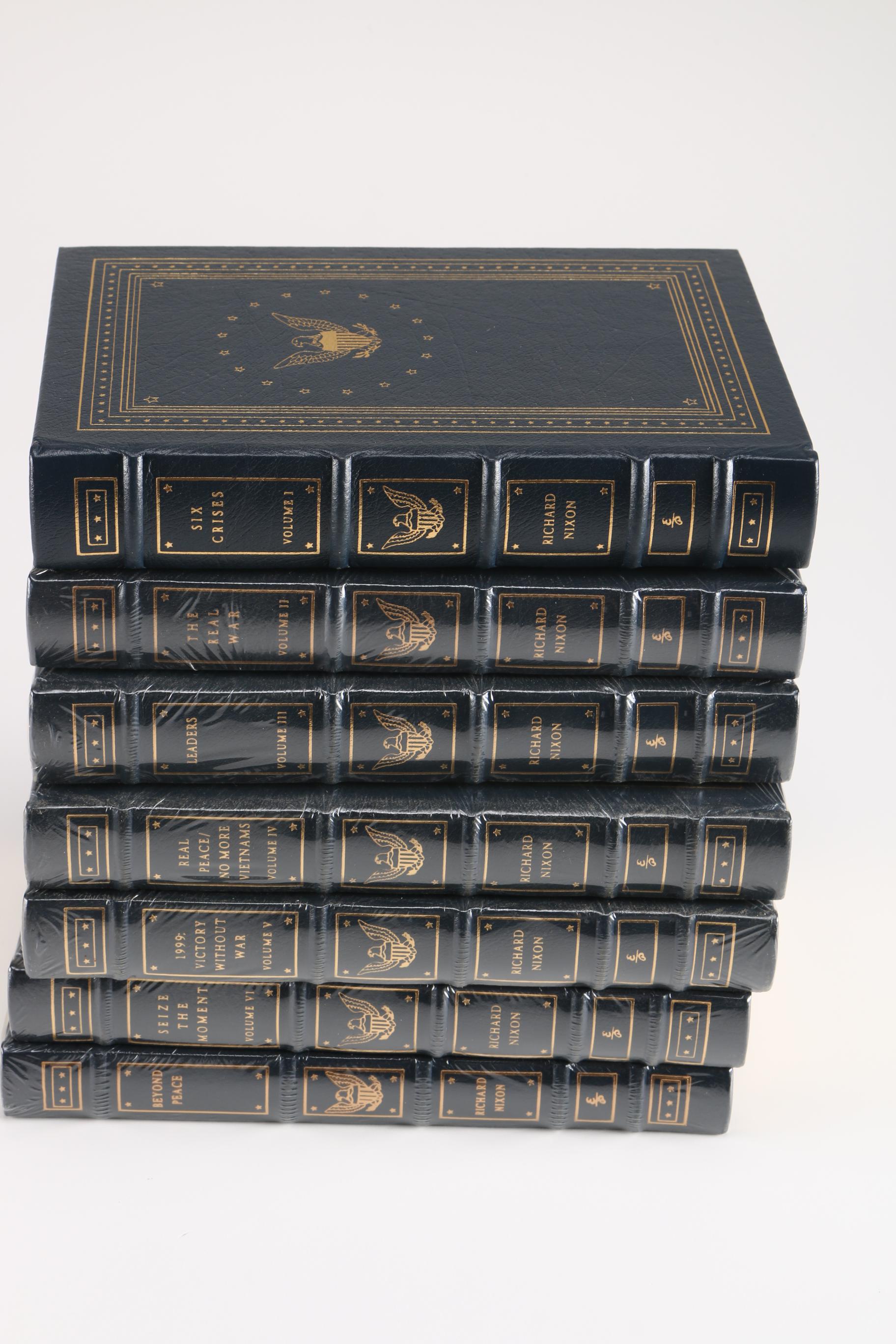 President Richard Nixon Seven Volume Books Easton Press