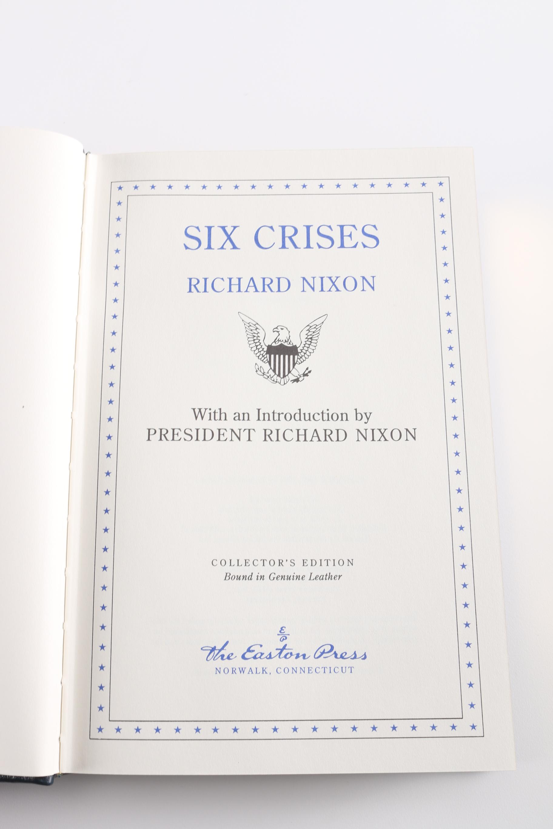 President Richard Nixon Seven Volume Books Easton Press