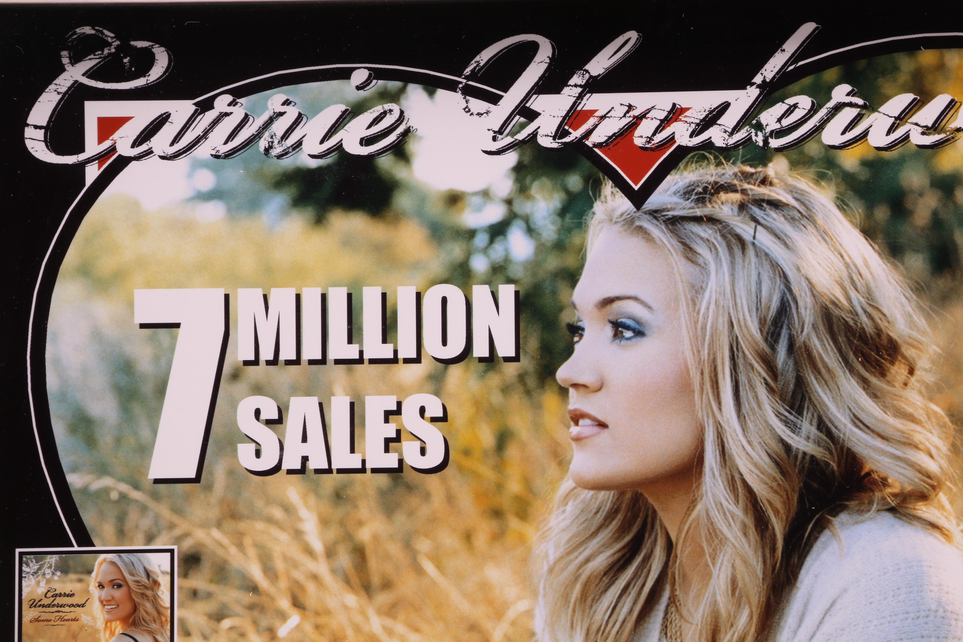 Carrie Underwood Multi Platinum Record