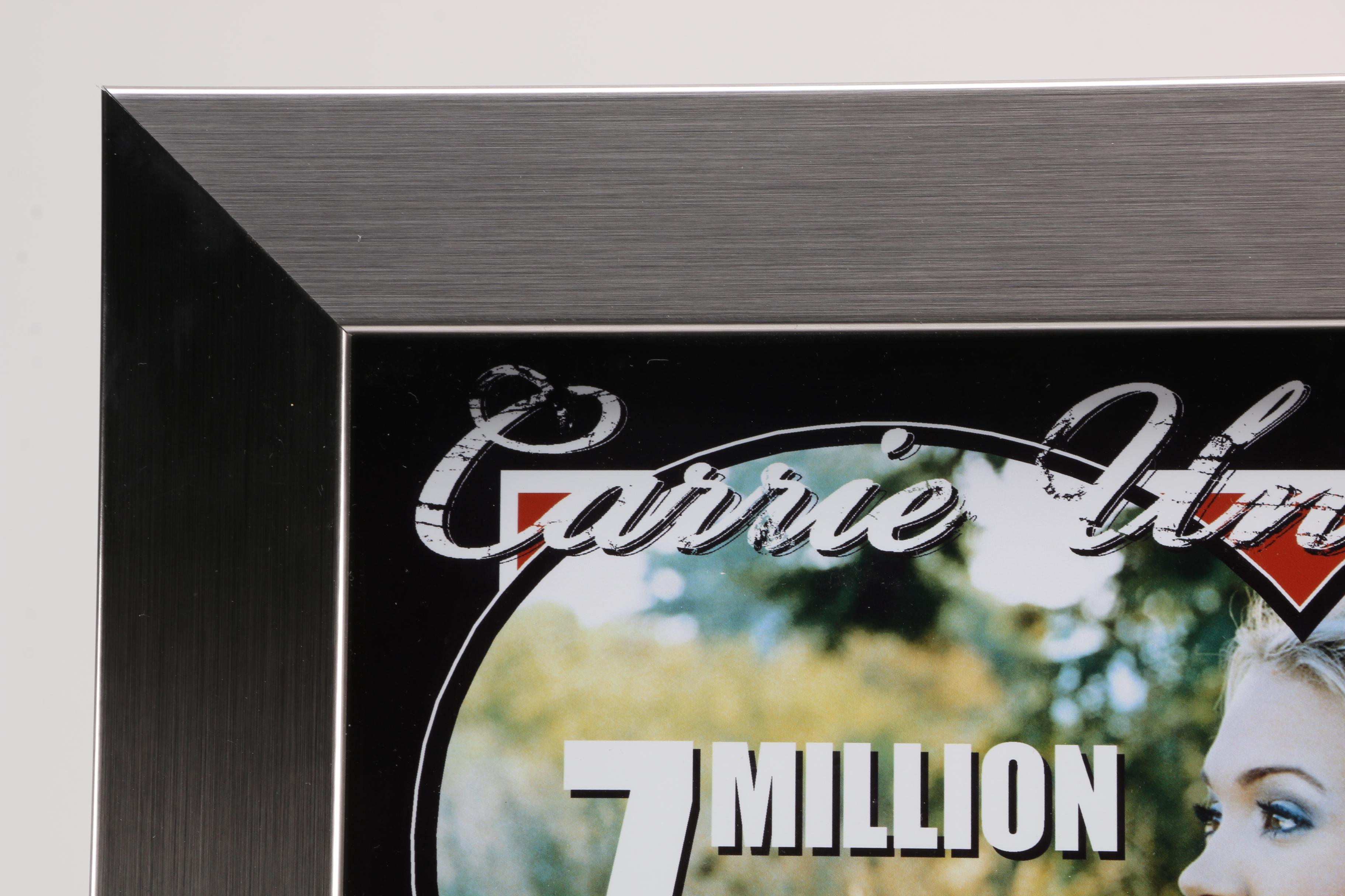 Carrie Underwood Multi Platinum Record