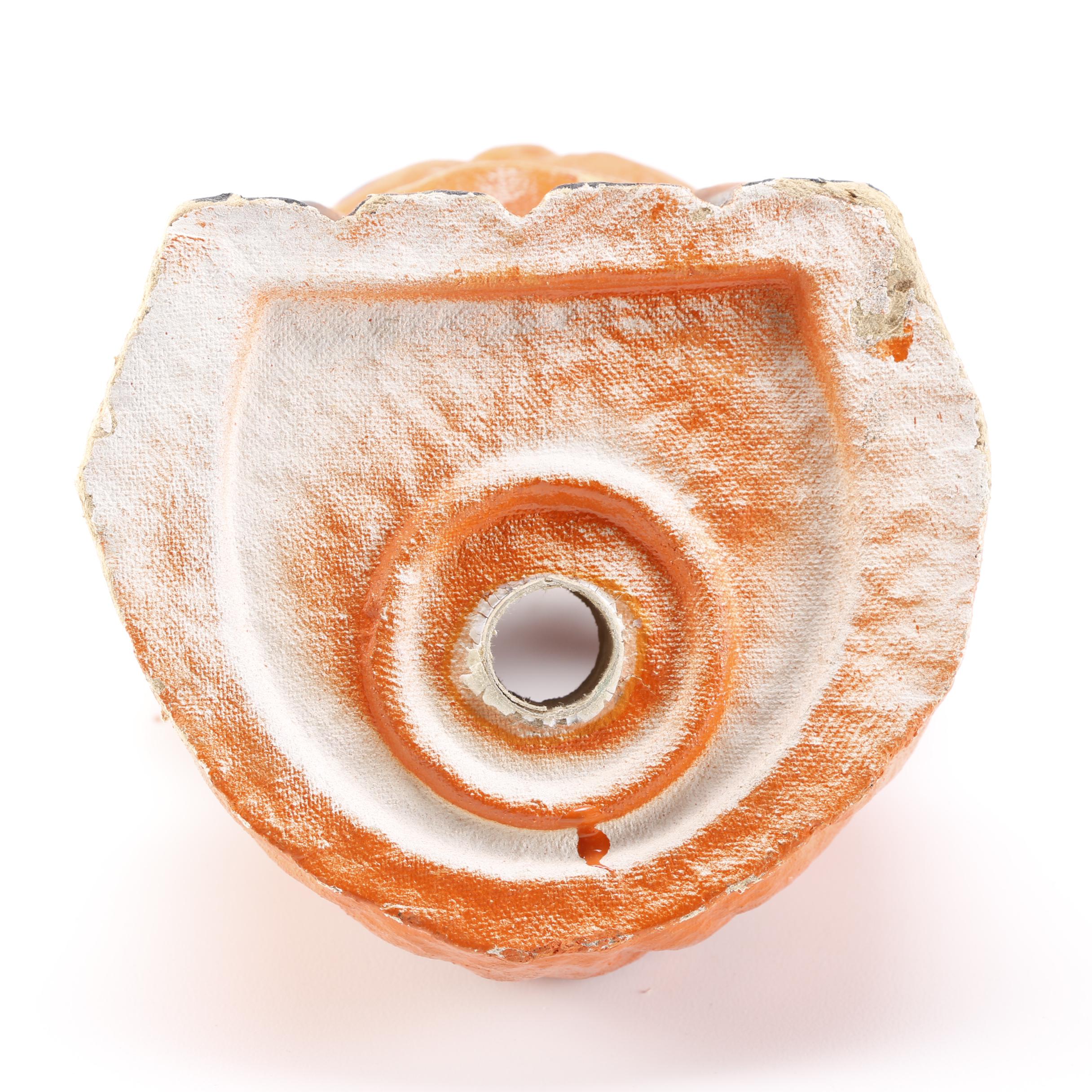 Vintage Paper Pulp Cat Lantern