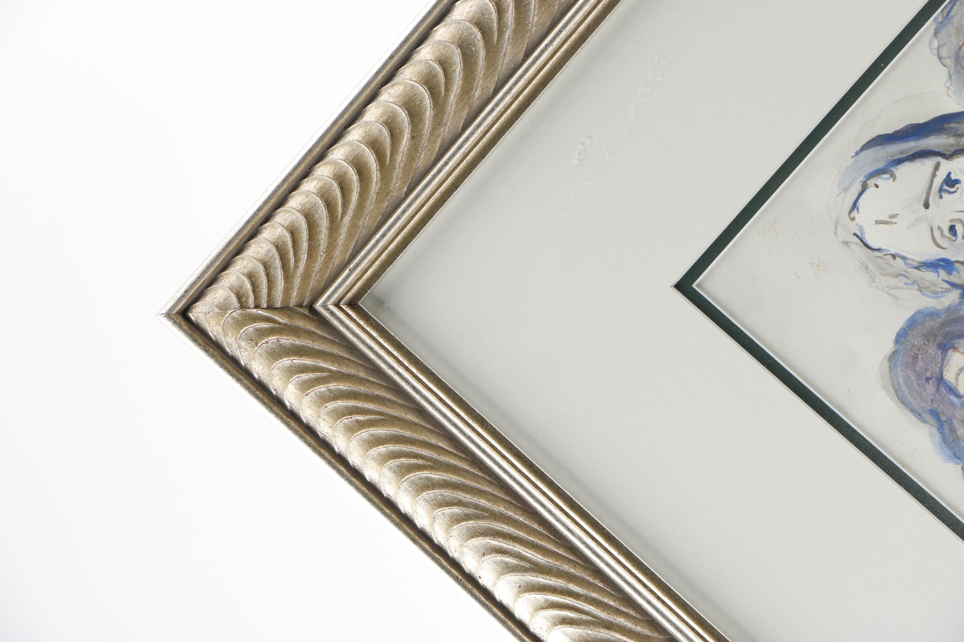 Nancy Pennington Original Gouache and Watercolor on Paper