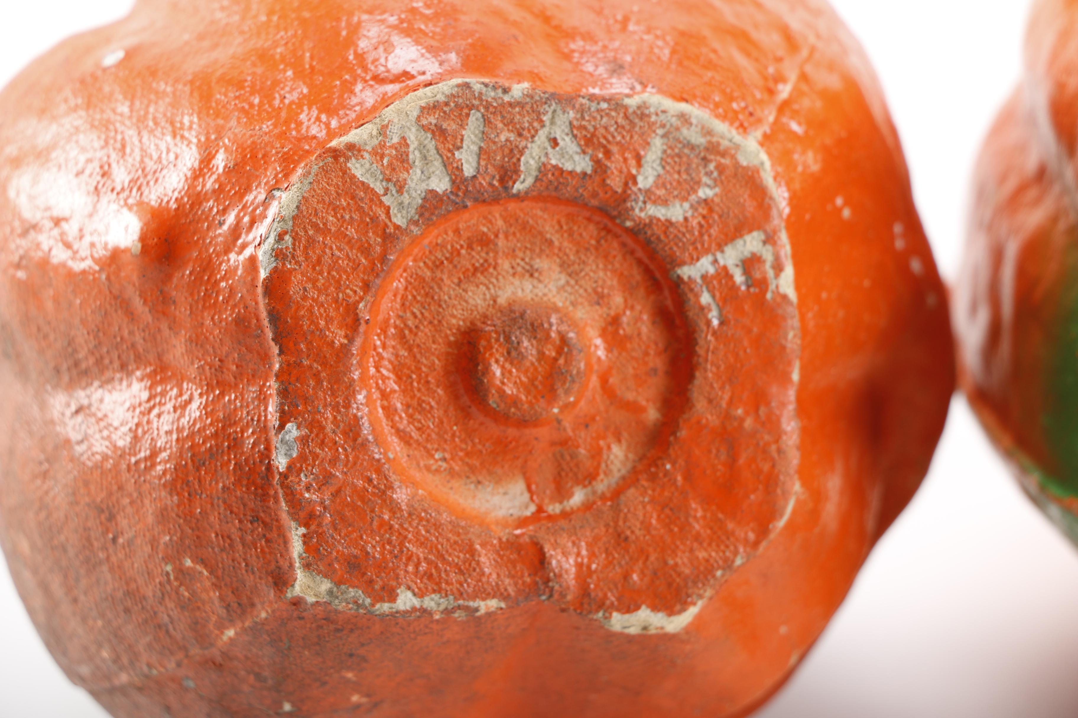 Vintage Paper Pulp Pumpkins