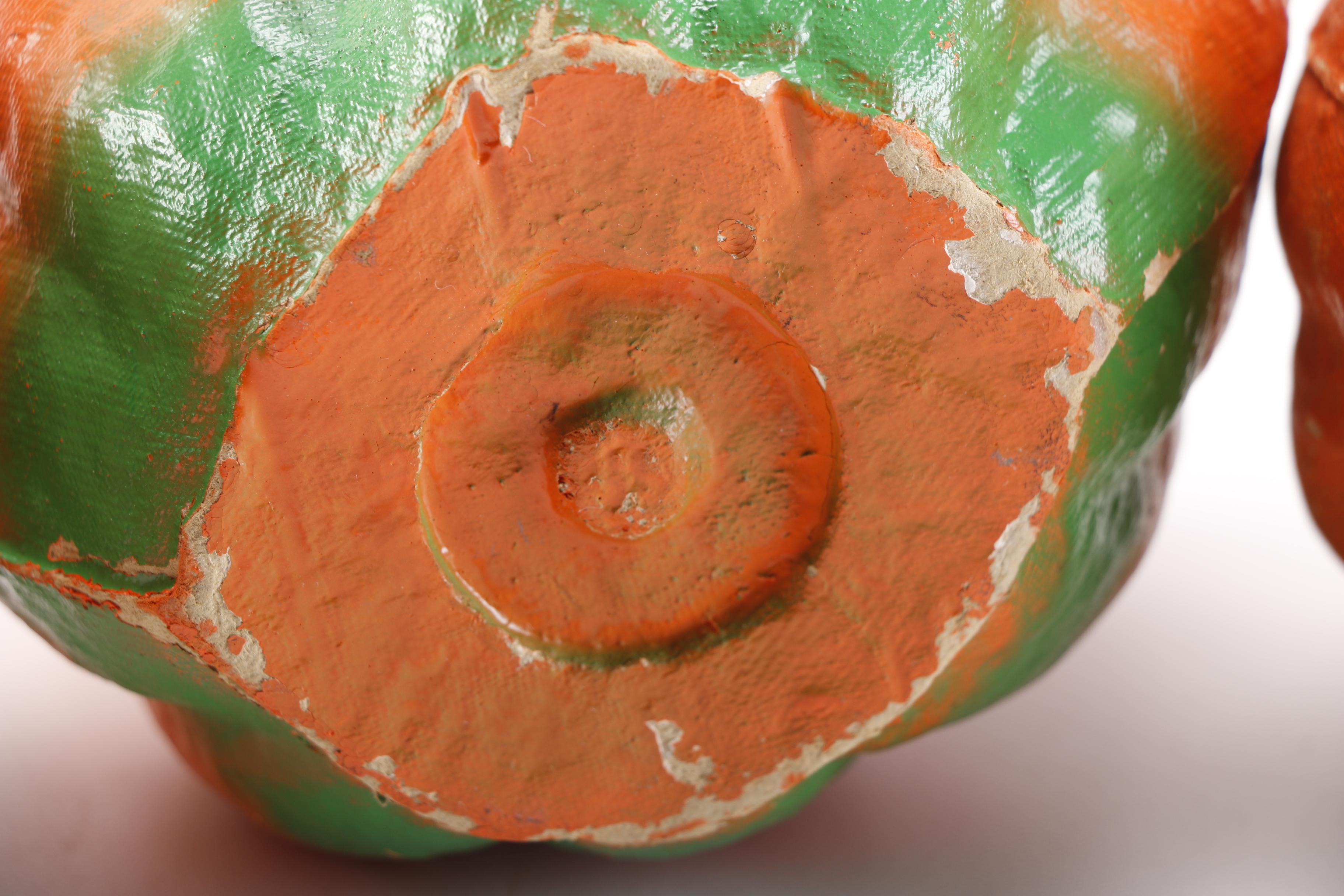 Vintage Paper Pulp Pumpkins