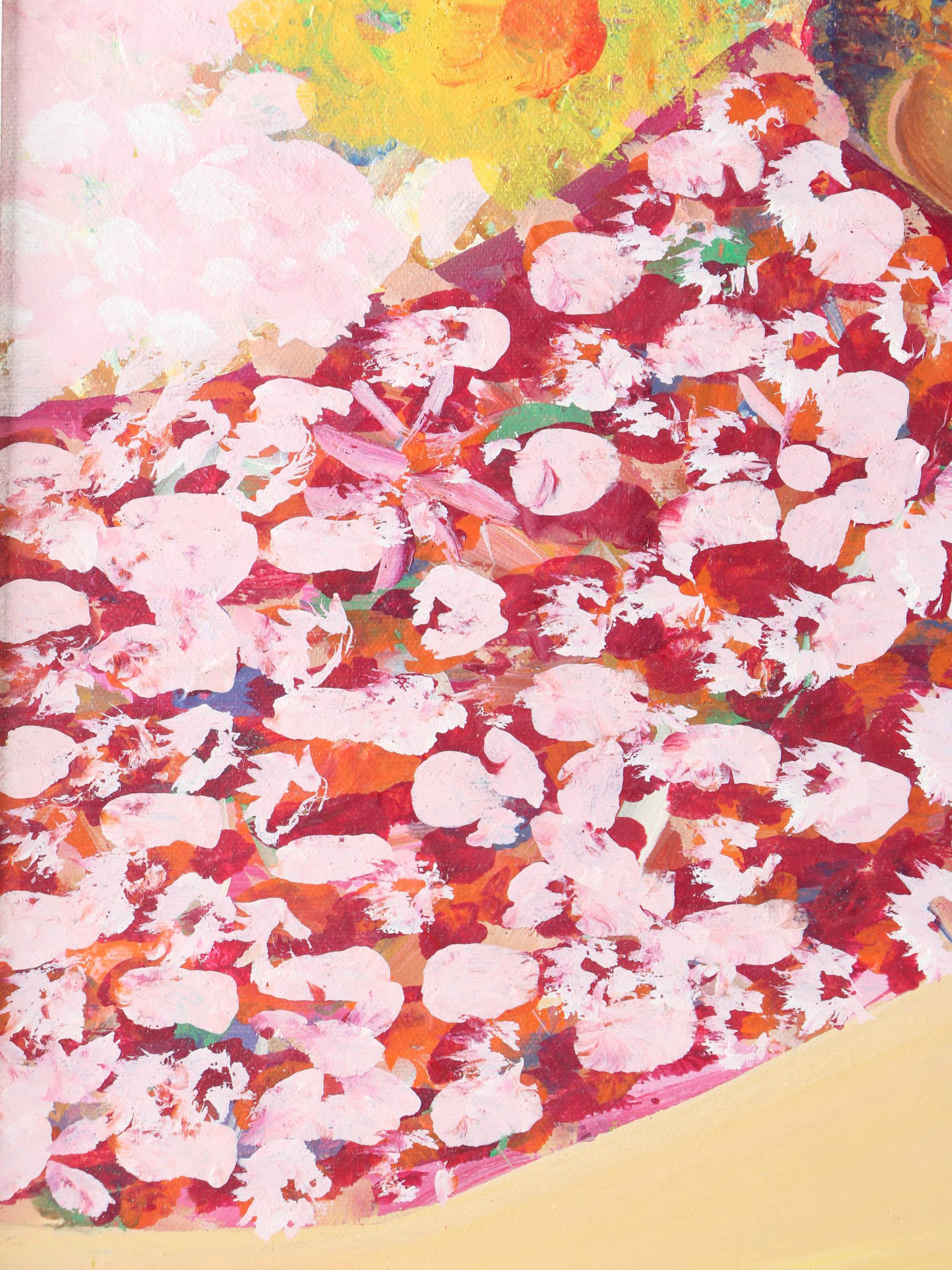 Suzanne L. Goodstadt Original Oil Painting "Girl with Hat"