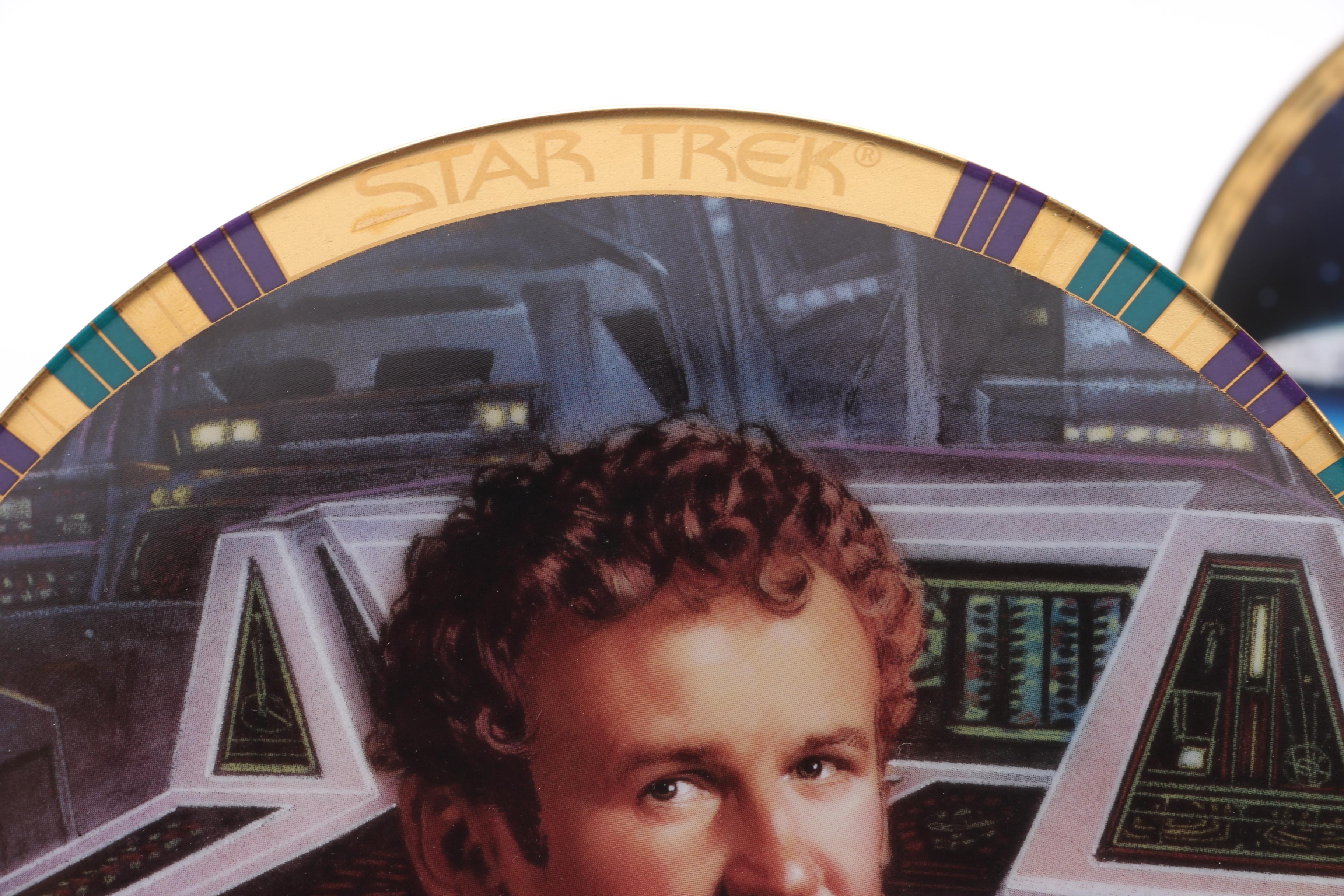 Limited Edition Star Trek Commemorative Plates