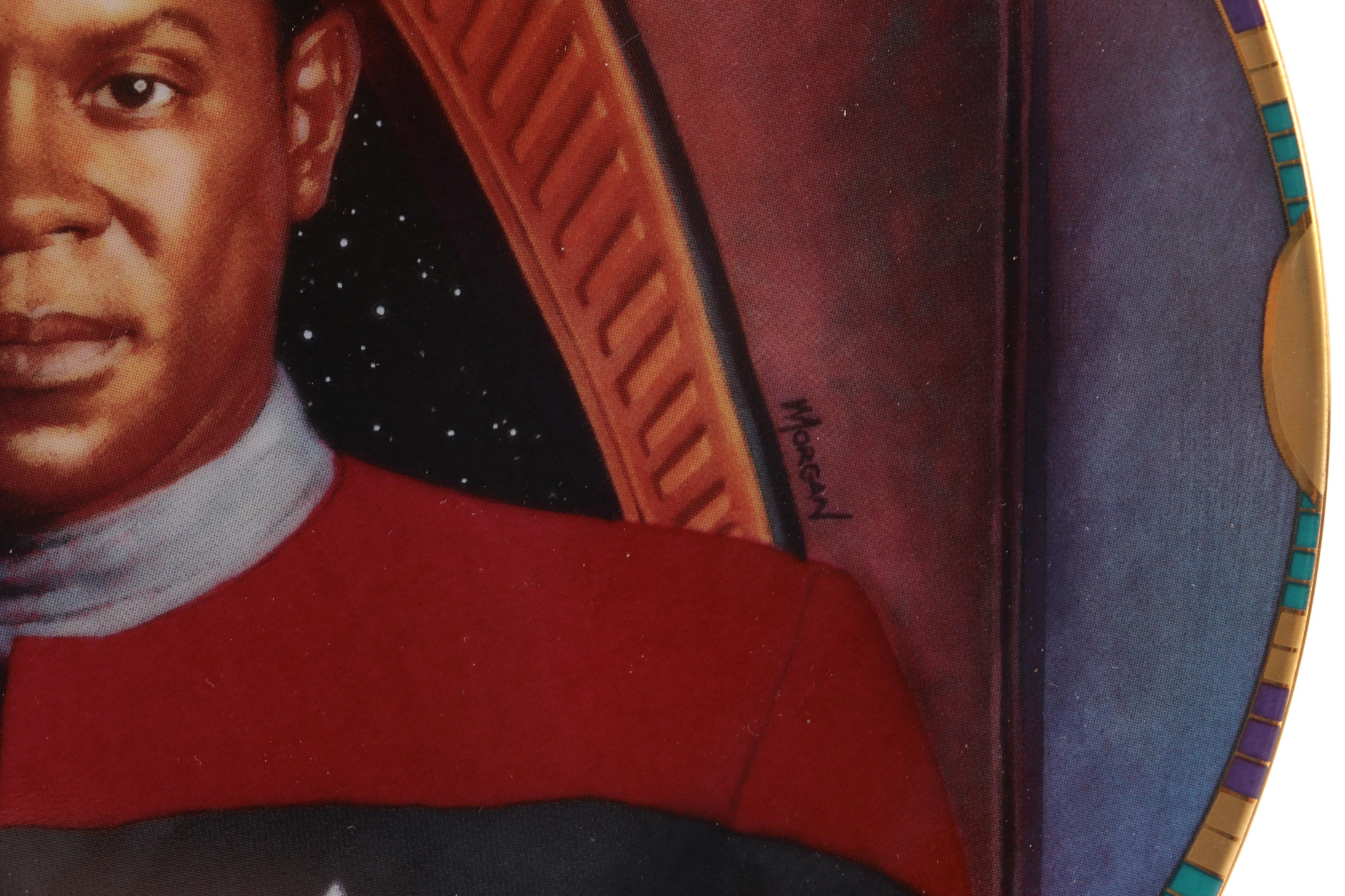 Limited Edition Star Trek Commemorative Plates