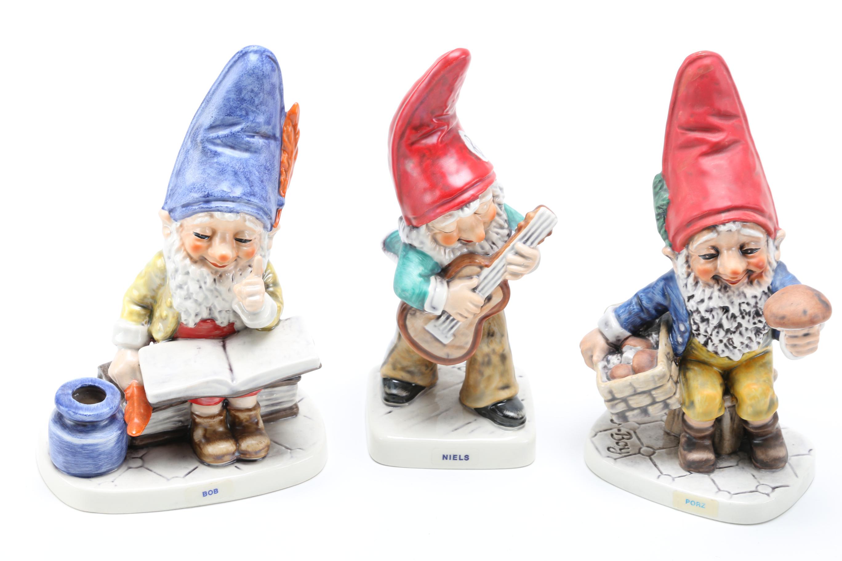 Goebel "Co Boys" Gnome Figurines