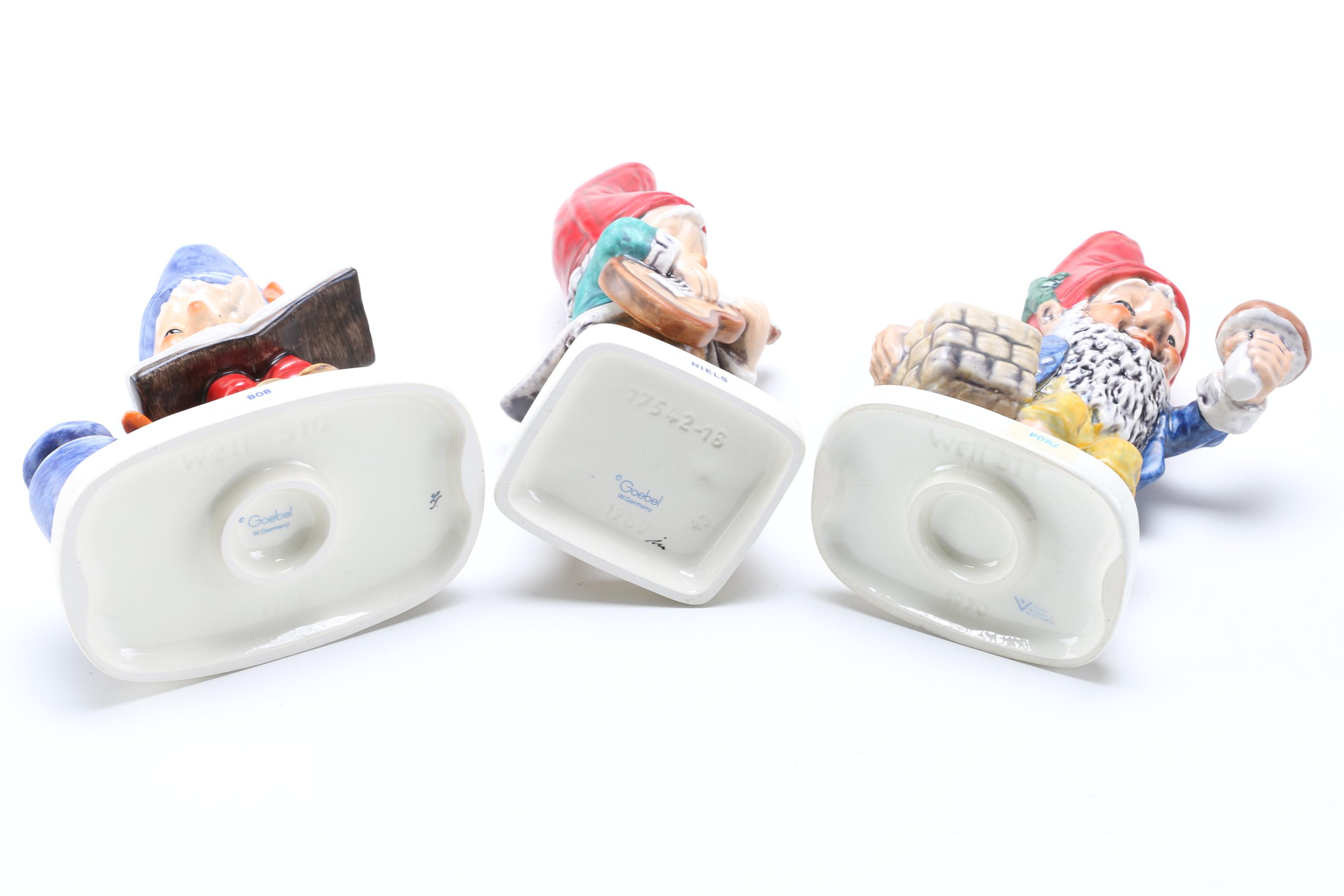 Goebel "Co Boys" Gnome Figurines