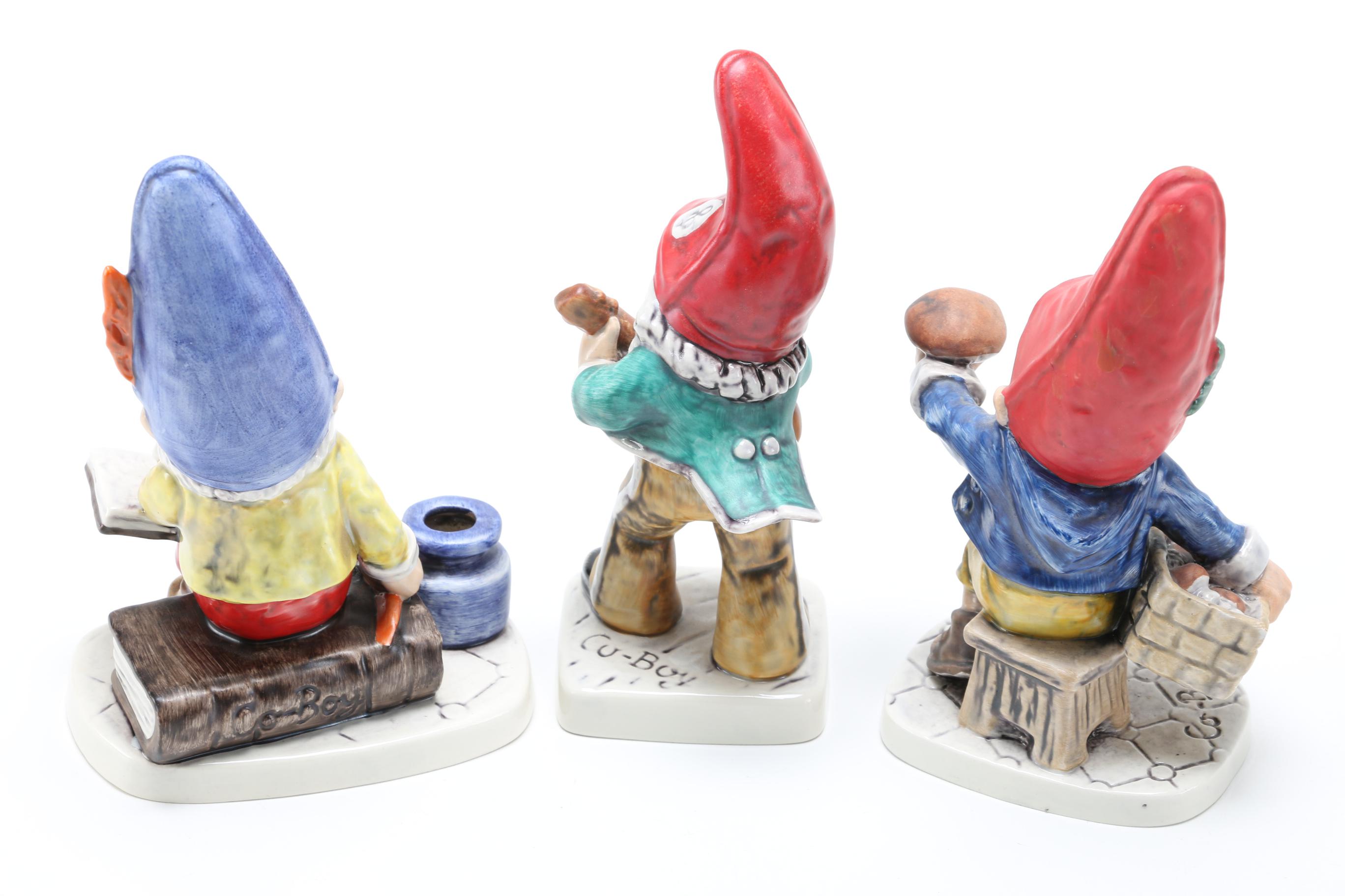 Goebel "Co Boys" Gnome Figurines