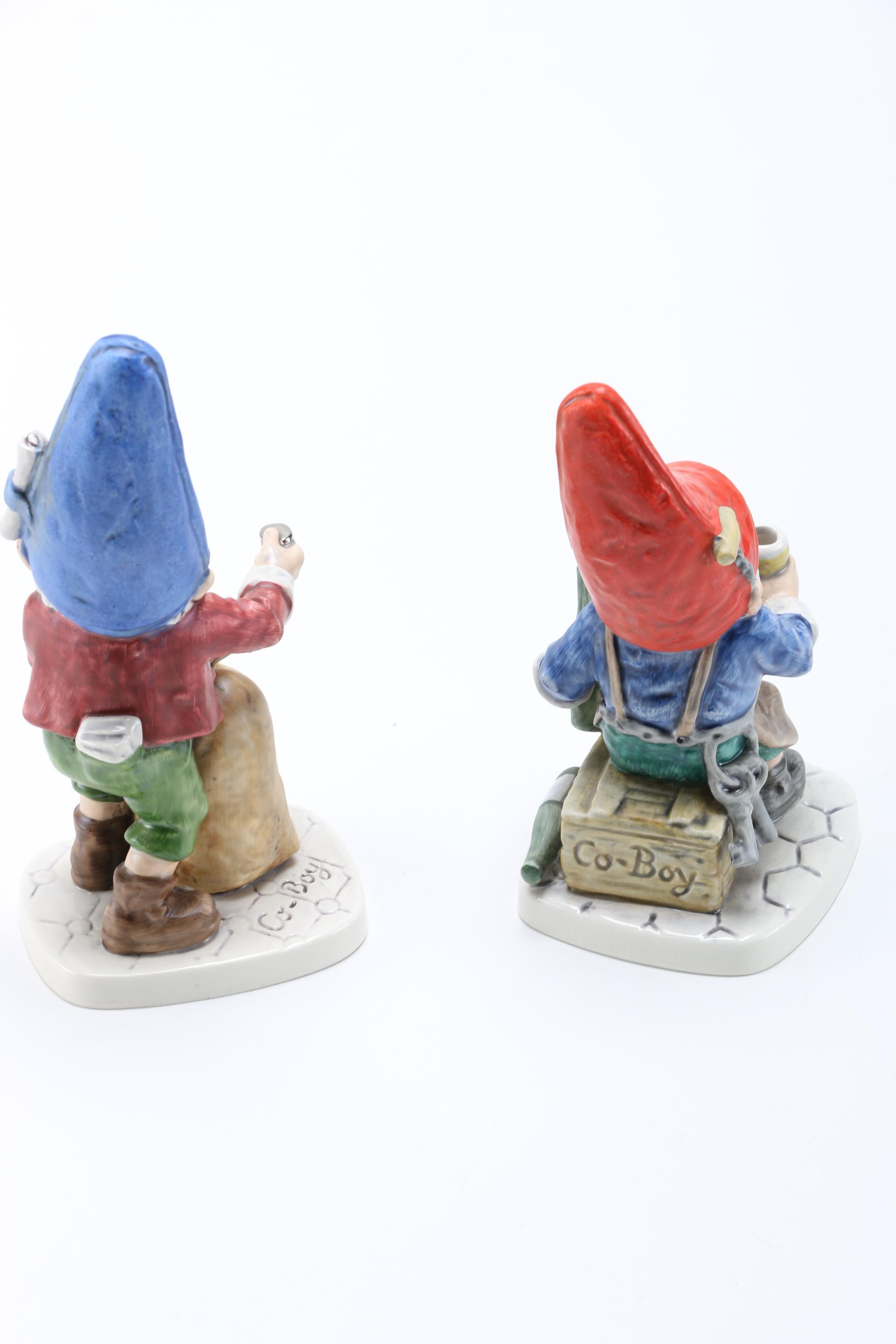 Goebel "Co Boys" Gnome Figurines