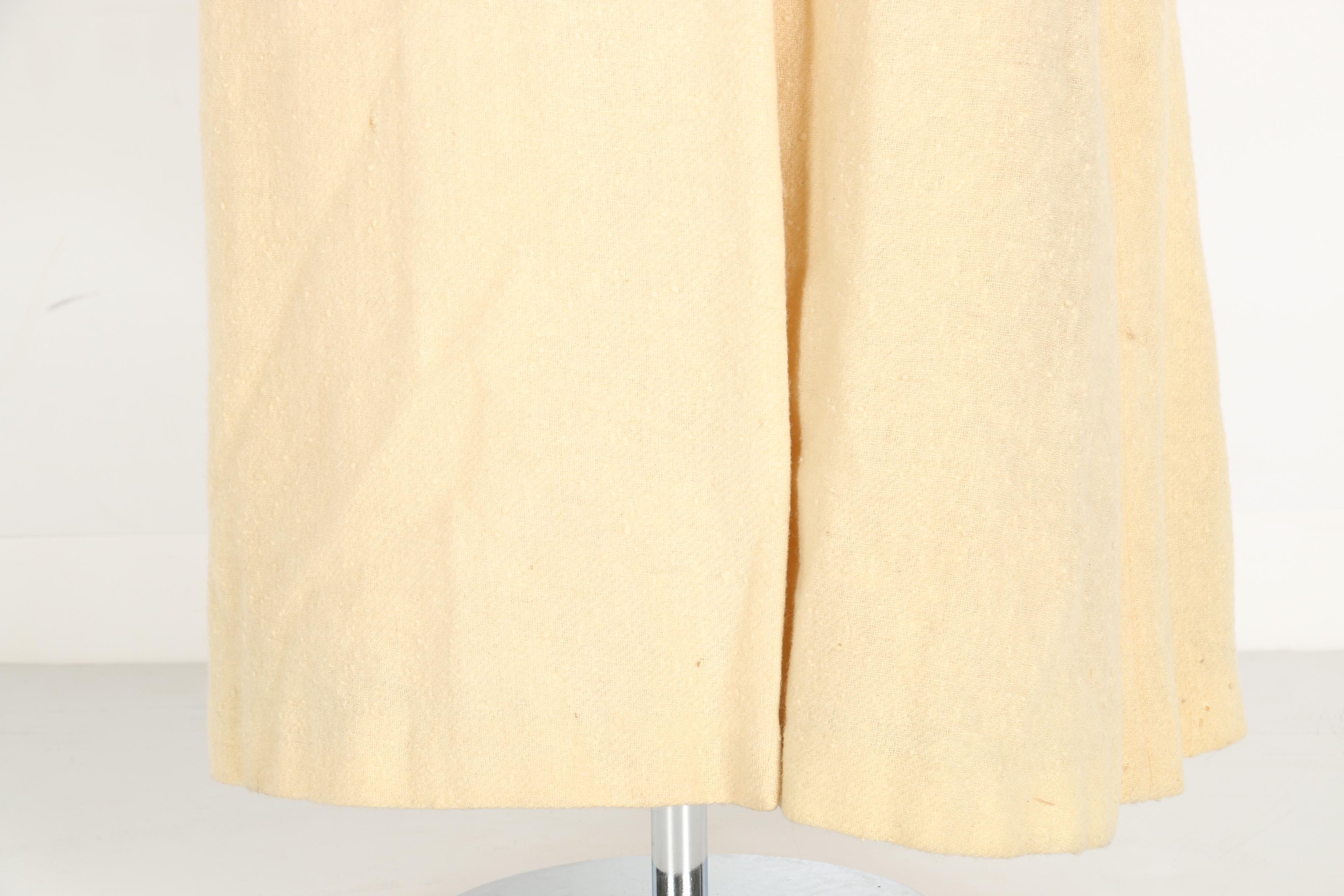 Vintage Journey Cosmopolitans Coat With Mink Accents