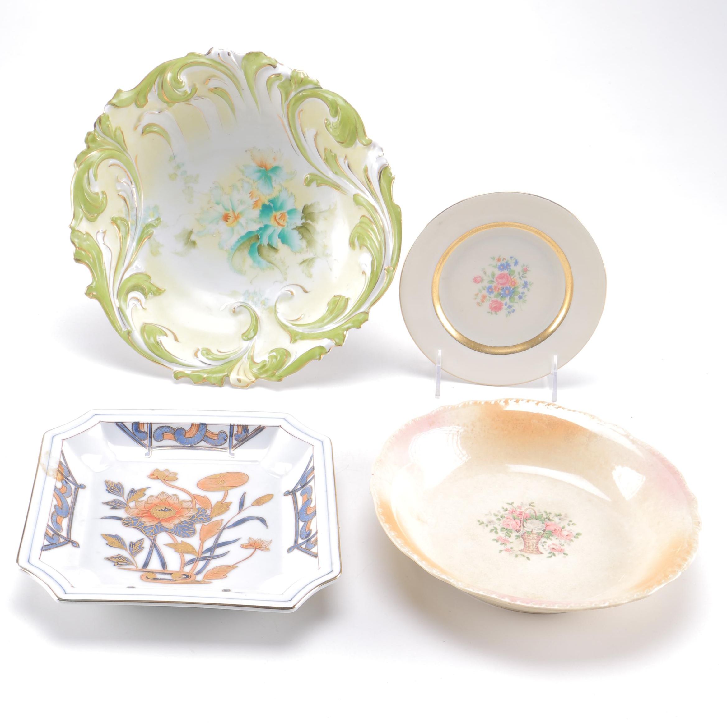 Decorative China Featuring Haviland and Harker