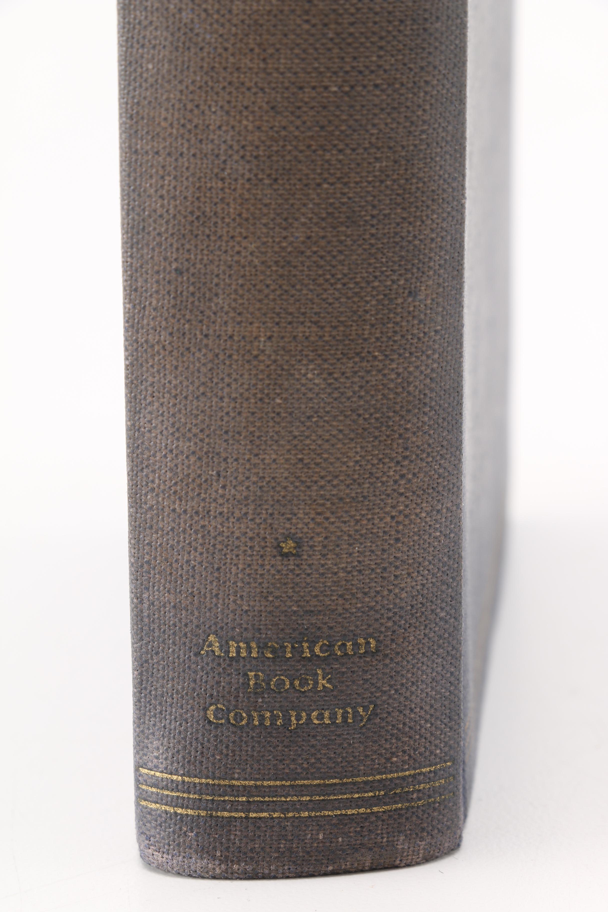 1935 Edgar Allan Poe Collection With "Here I Fell Asleep" Bookmark