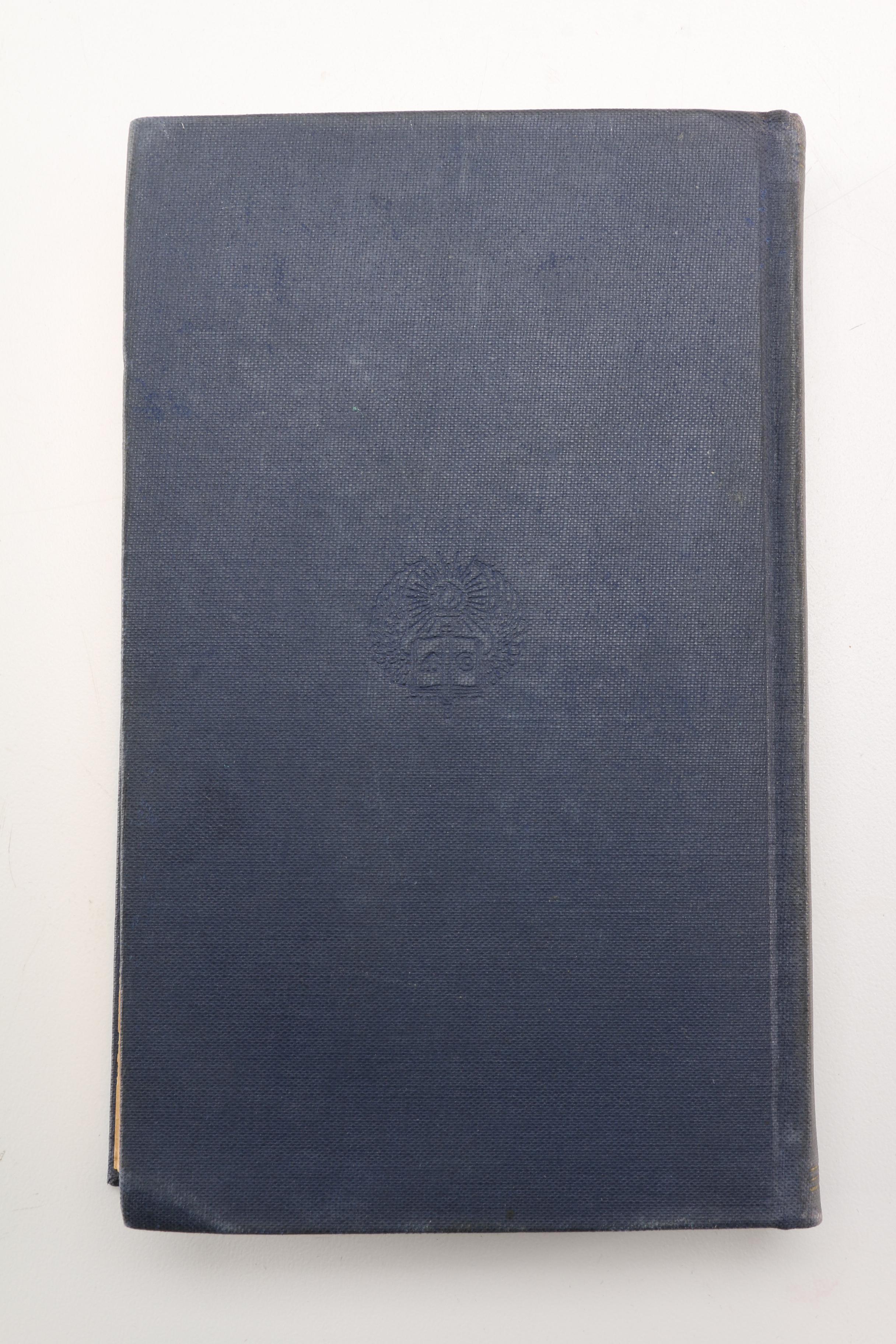 1935 Edgar Allan Poe Collection With "Here I Fell Asleep" Bookmark