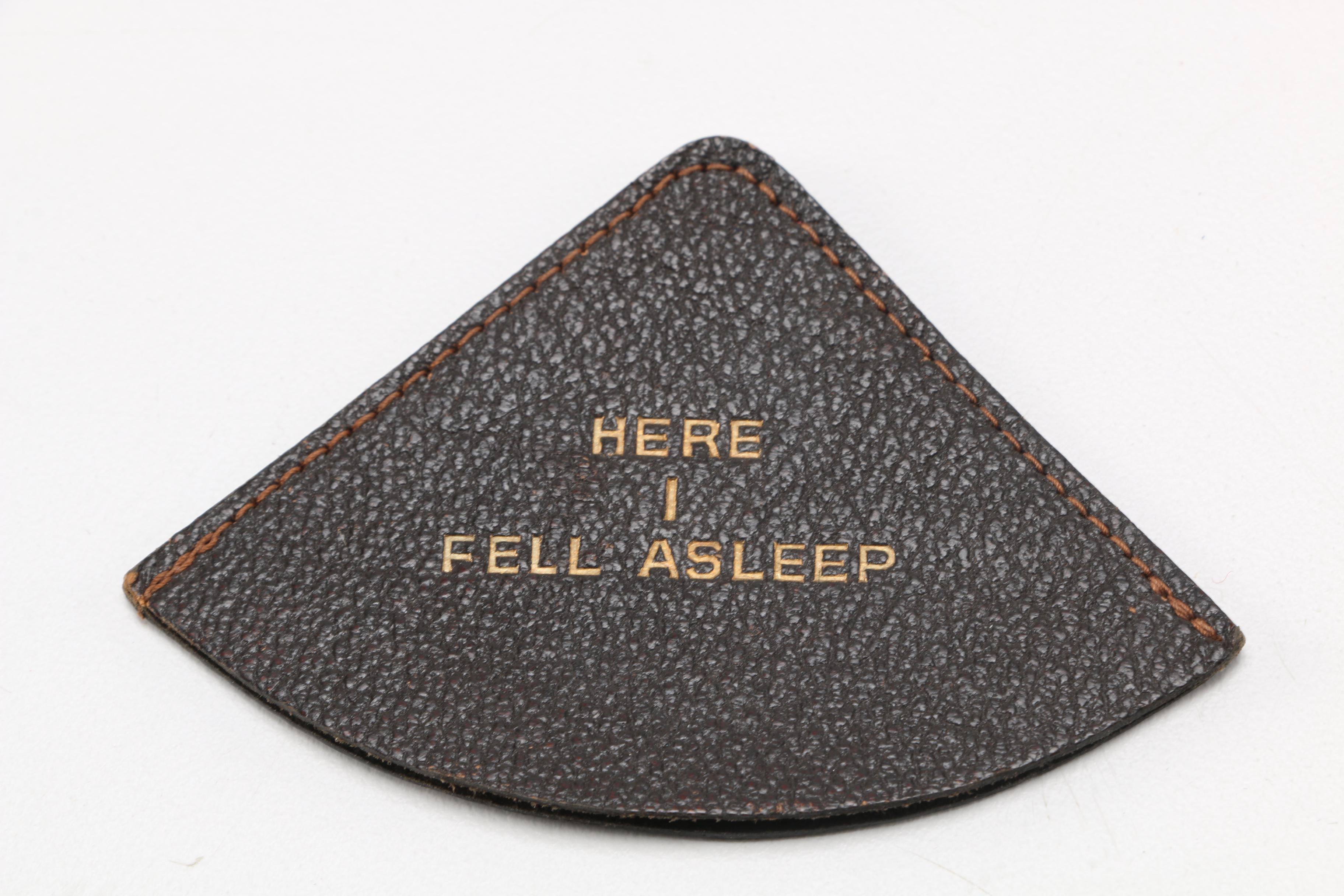 1935 Edgar Allan Poe Collection With "Here I Fell Asleep" Bookmark