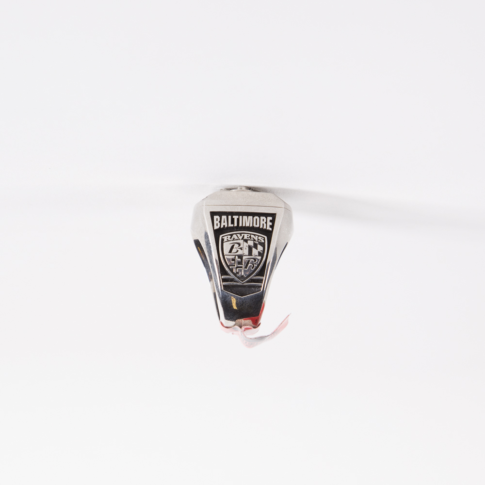 Jostens Commemorative Ravens 2012 Super Bowl Lustrium and Diamond Ring