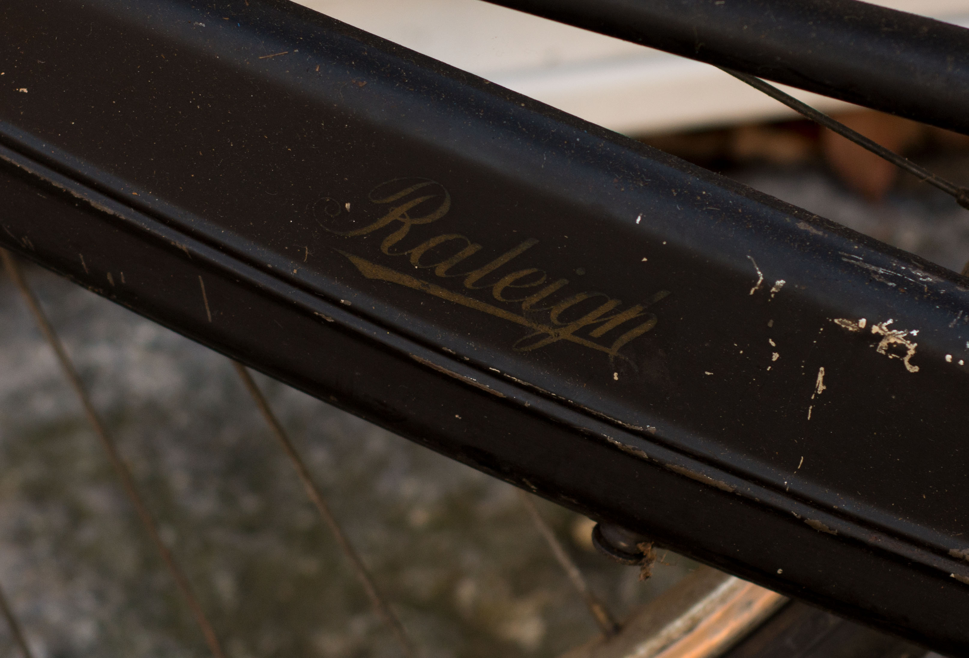 Vintage 1950s Raleigh Sports Mode Bike with Rear Dynohub