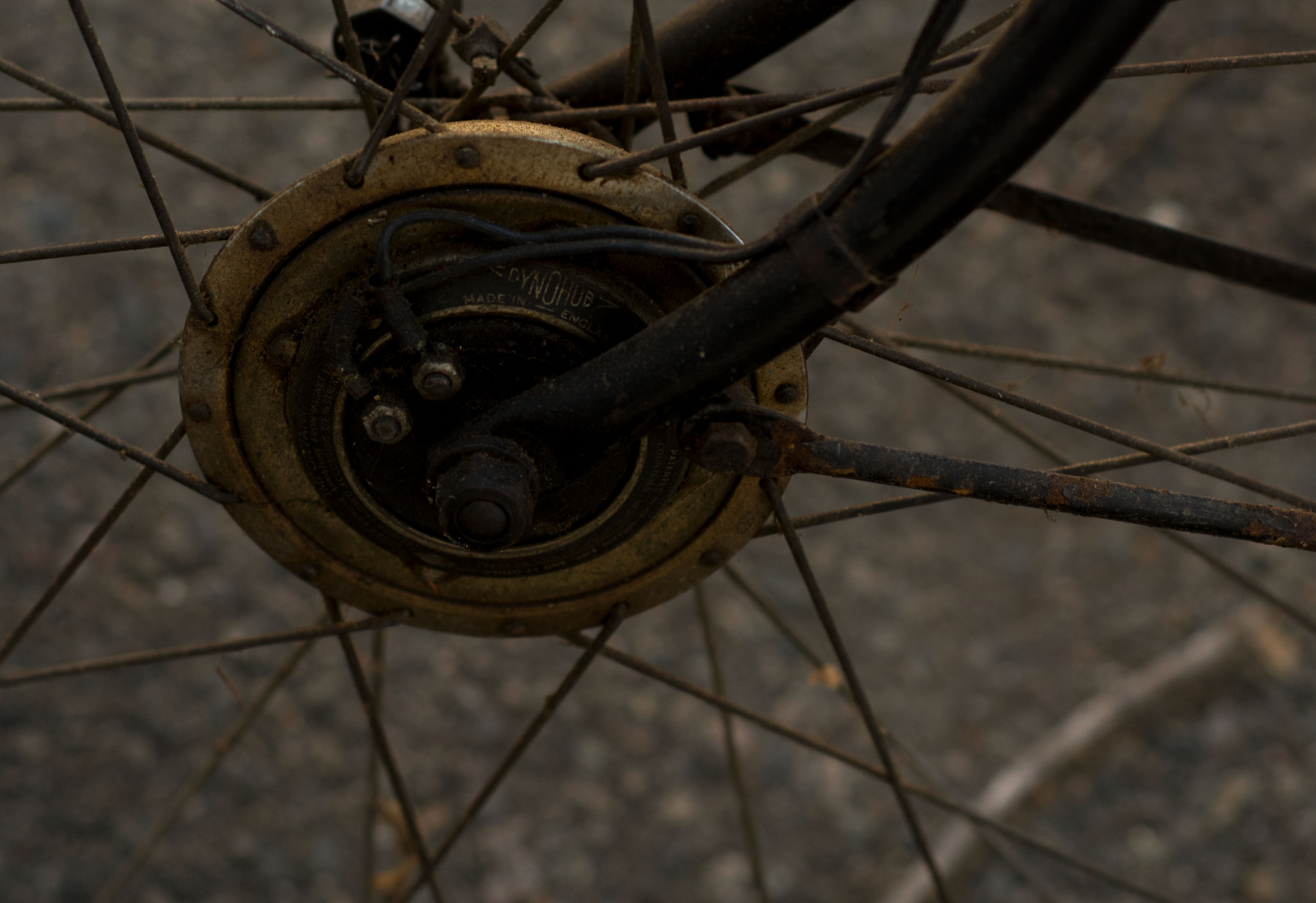 Vintage 1950s Raleigh Sports Mode Bike with Rear Dynohub