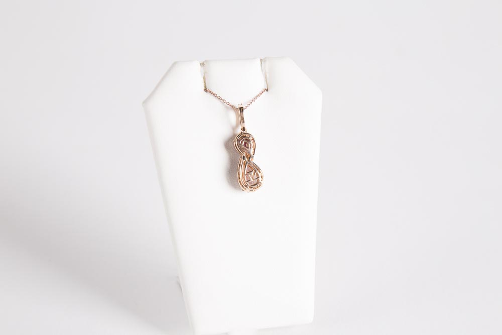 Le Vian 14K Rose Gold Garnet and Amethyst Pendant On Rose Gold Chain