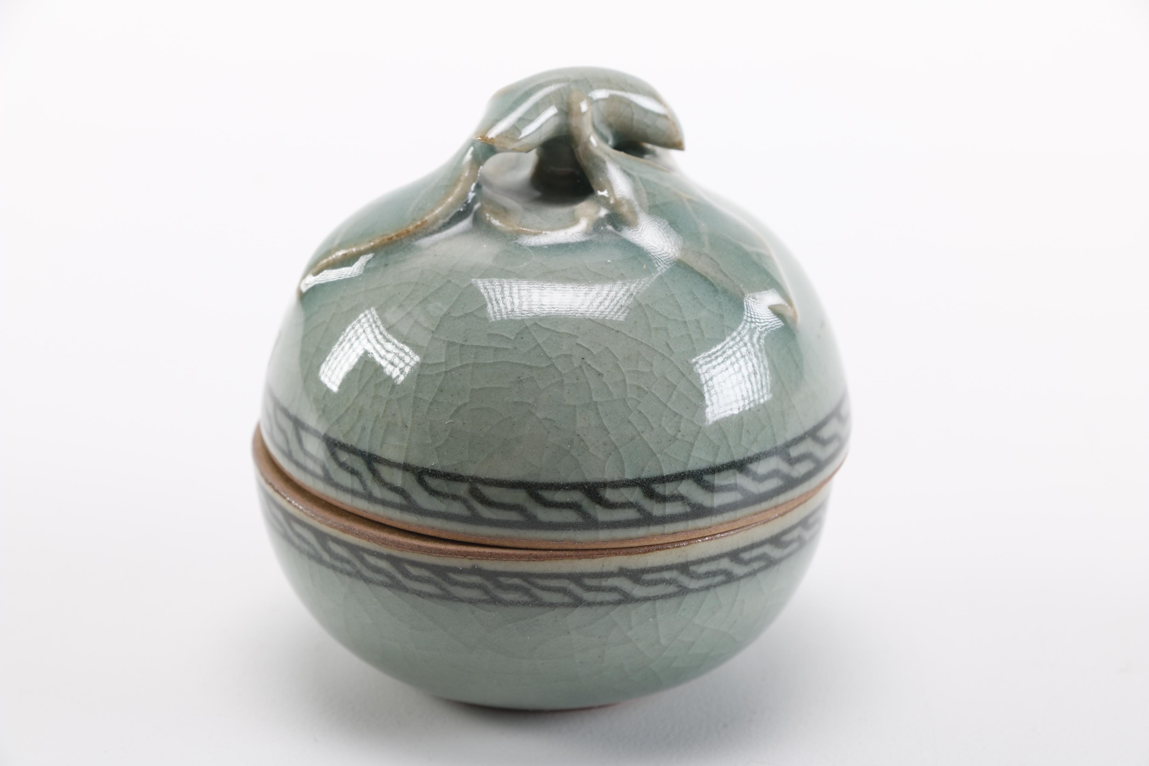 Glazed Pottery and Décor Featuring Isle of Wight Glass