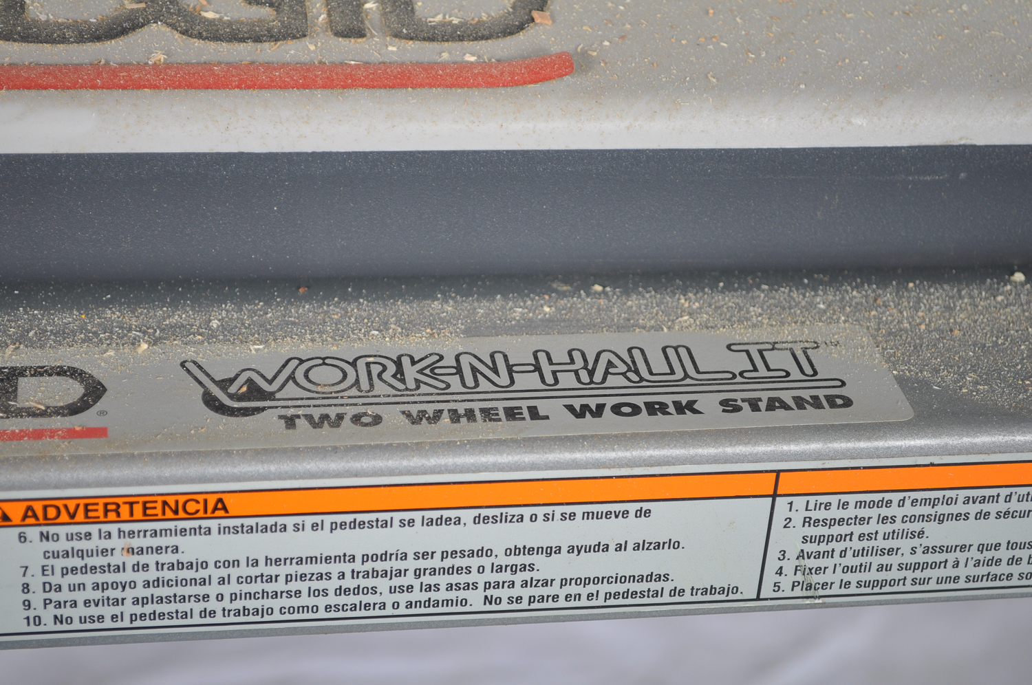 Ridgid "Work N Haul It" Stand