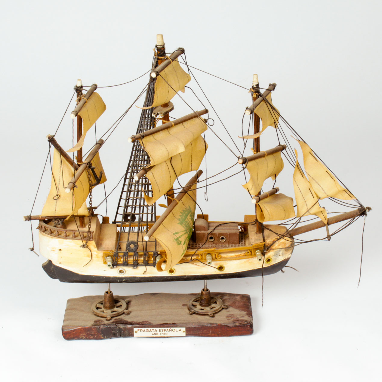 Model of a 1780 Spanish Frigate