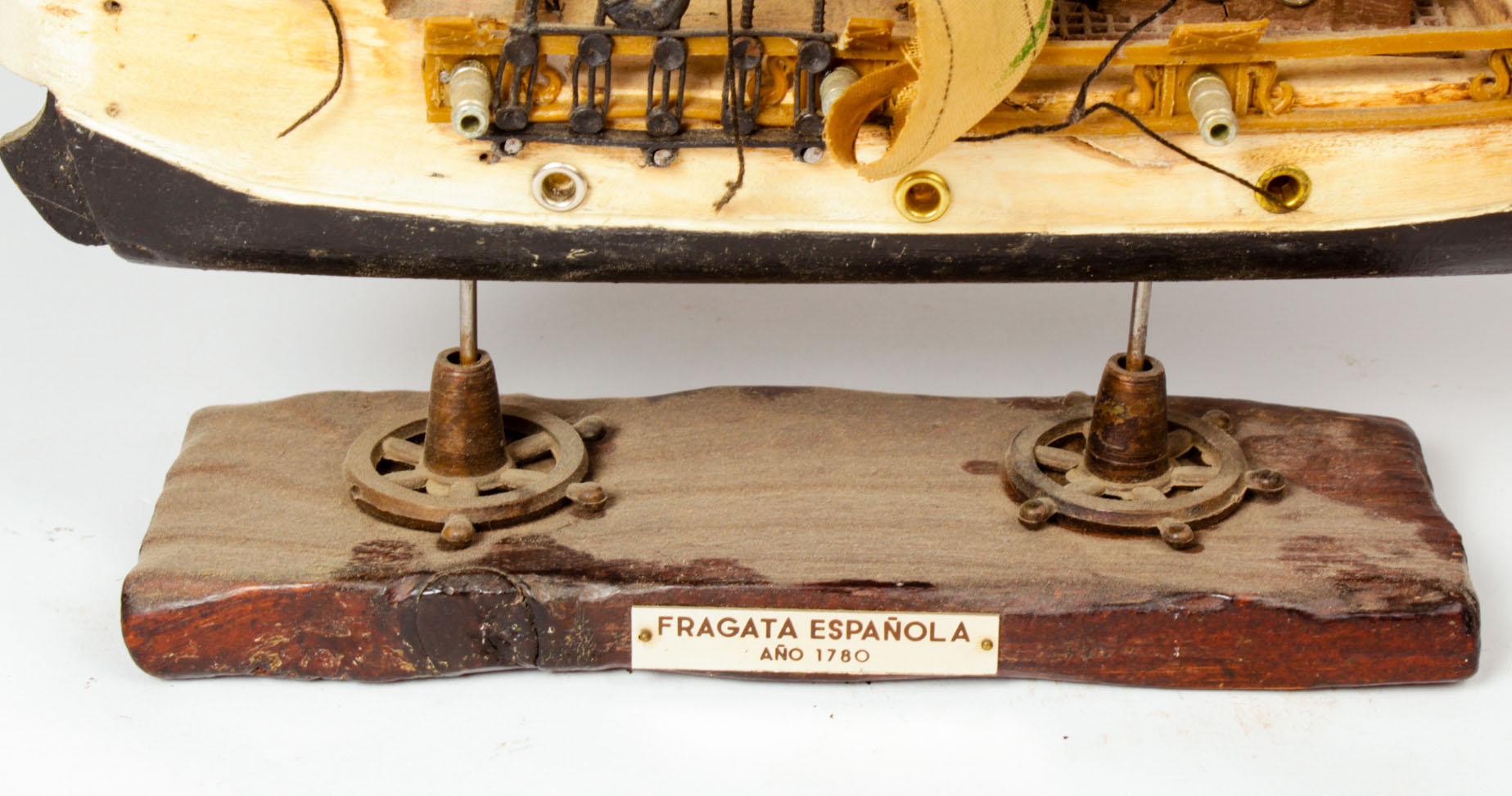Model of a 1780 Spanish Frigate