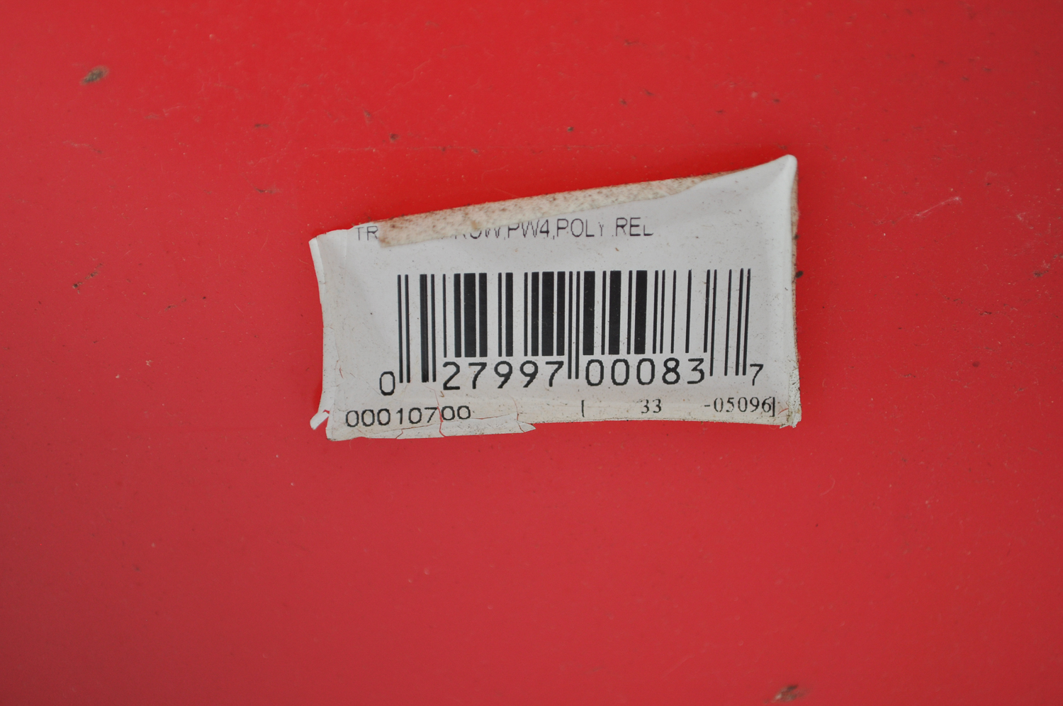 True Temper Red Wheelbarrow