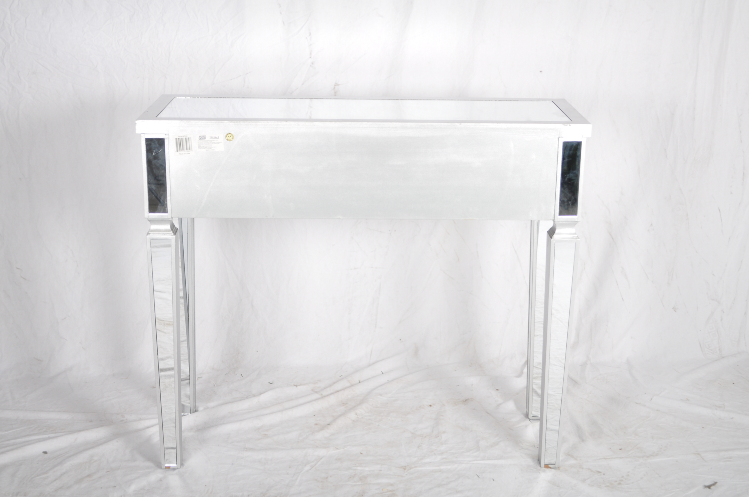 Contemporary Mirrored Console Table
