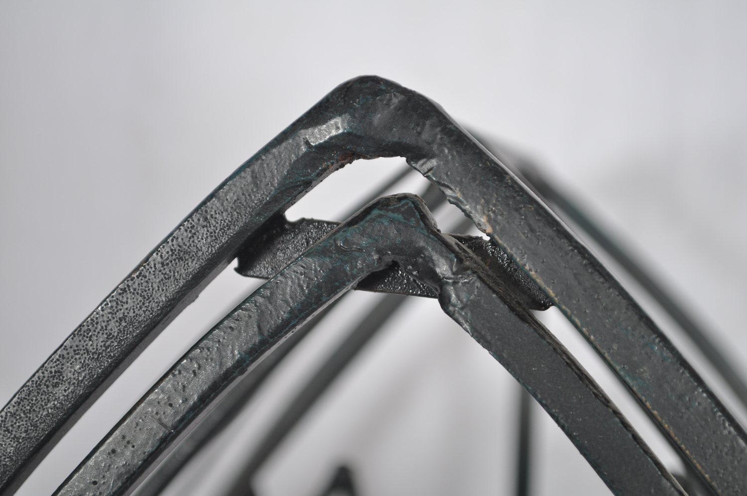 Fish-Shaped Iron Wine Rack