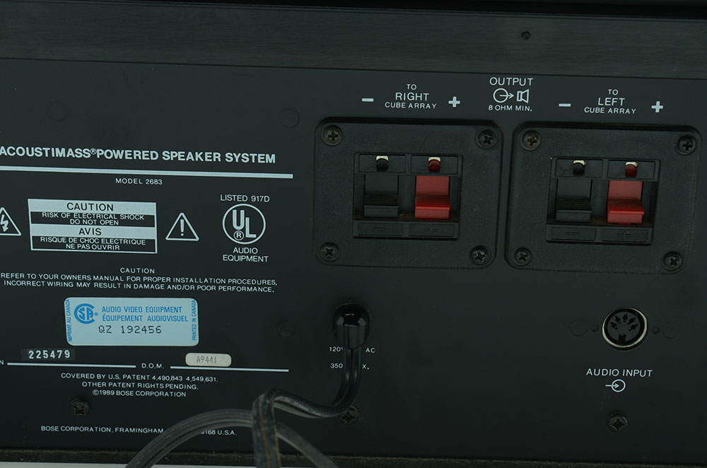 Bose Acoustimass Subwoofer