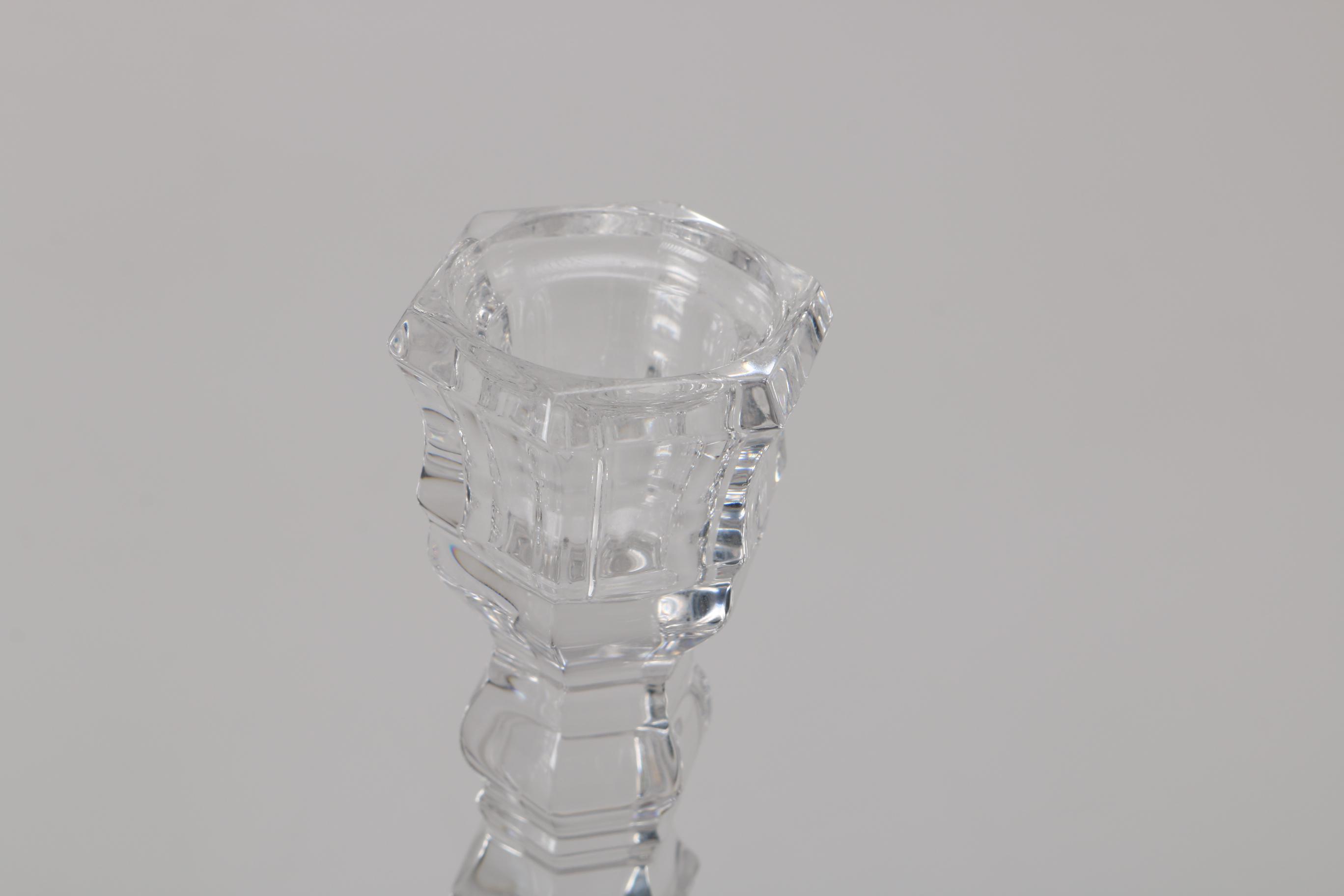 Tiffany & Co. Crystal Candlesticks