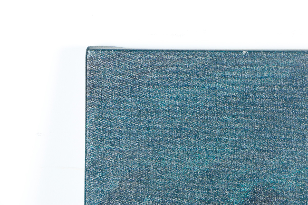 Dick Evans Original Acrylic Painting on Canvas of "Three with Green Sky"